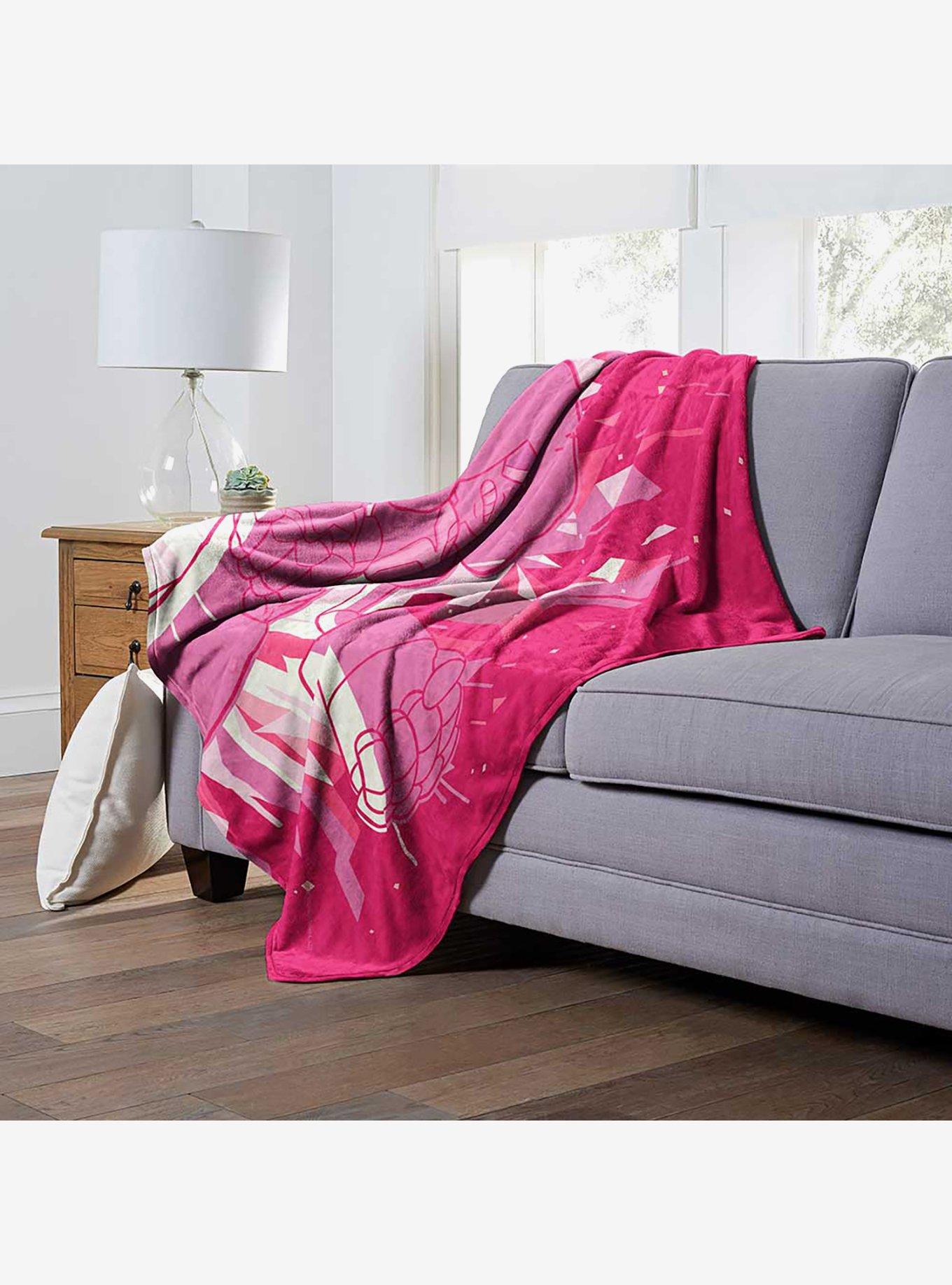 Steven Universe Garnet Crystal Burst Silk Touch Throw Blanket, , alternate
