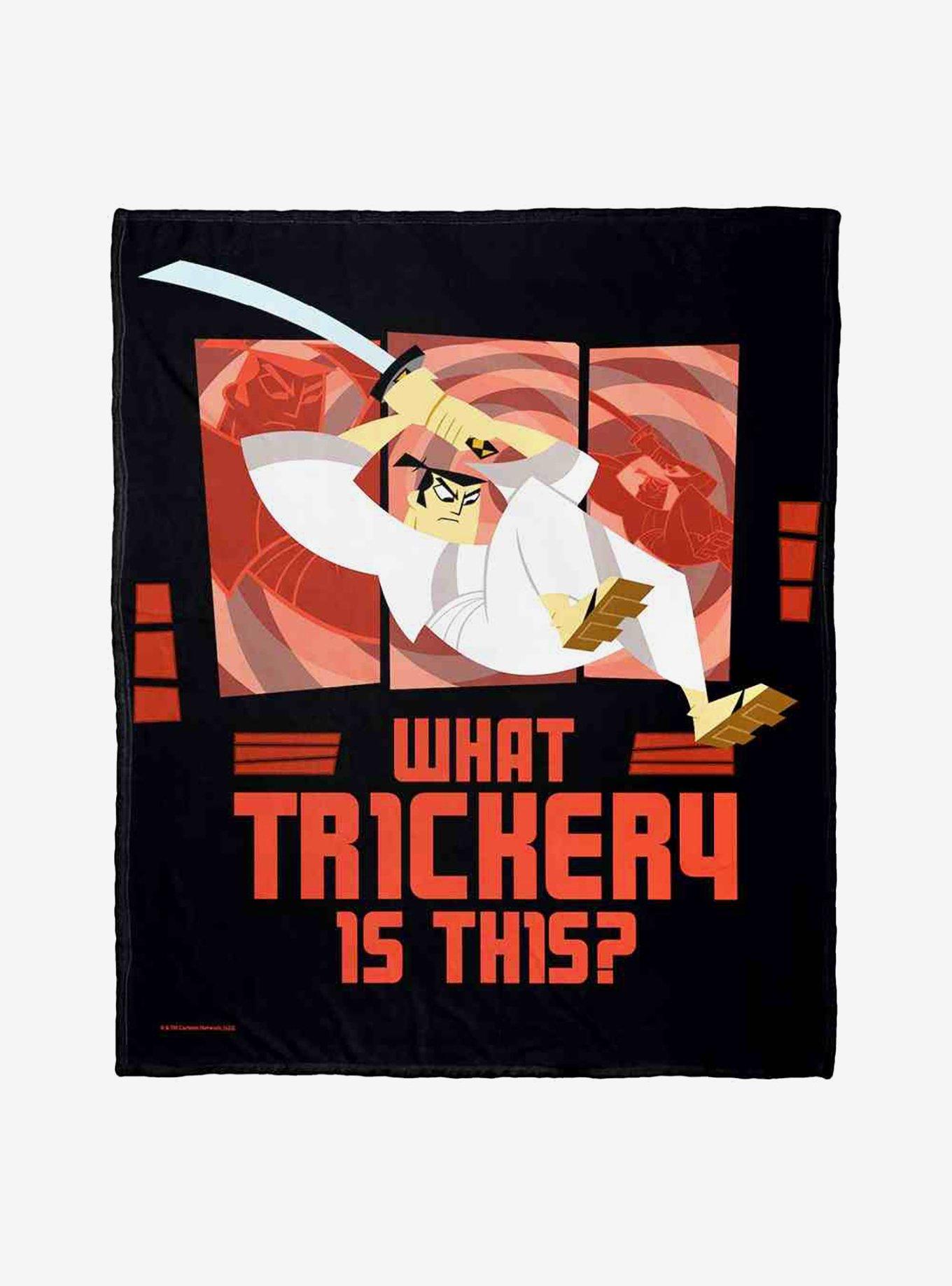 Samurai Jack What Trickety Is This Silk Touch Throw Blanket, , hi-res
