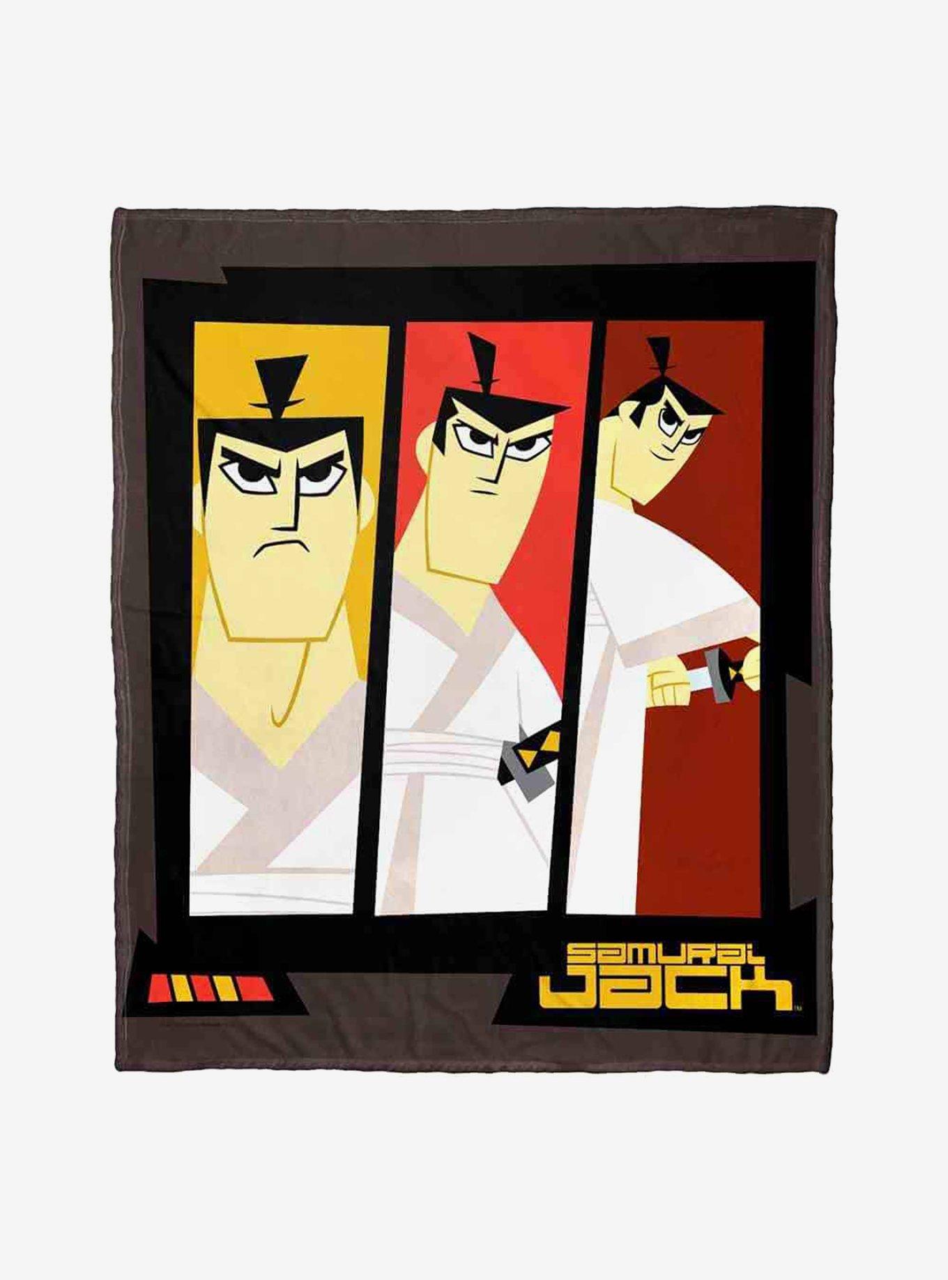 Samurai Jack Jack Panels Silk Touch Throw Blanket, , hi-res
