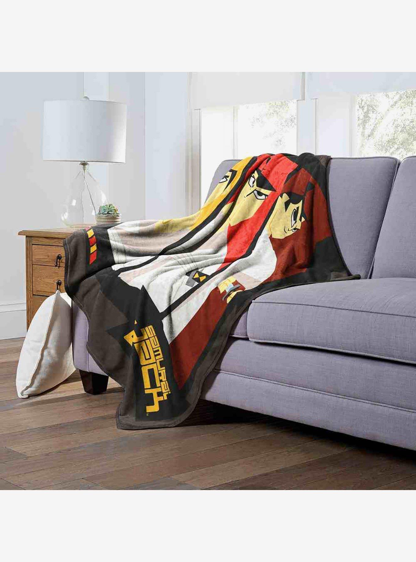 Samurai Jack Jack Panels Silk Touch Throw Blanket, , alternate
