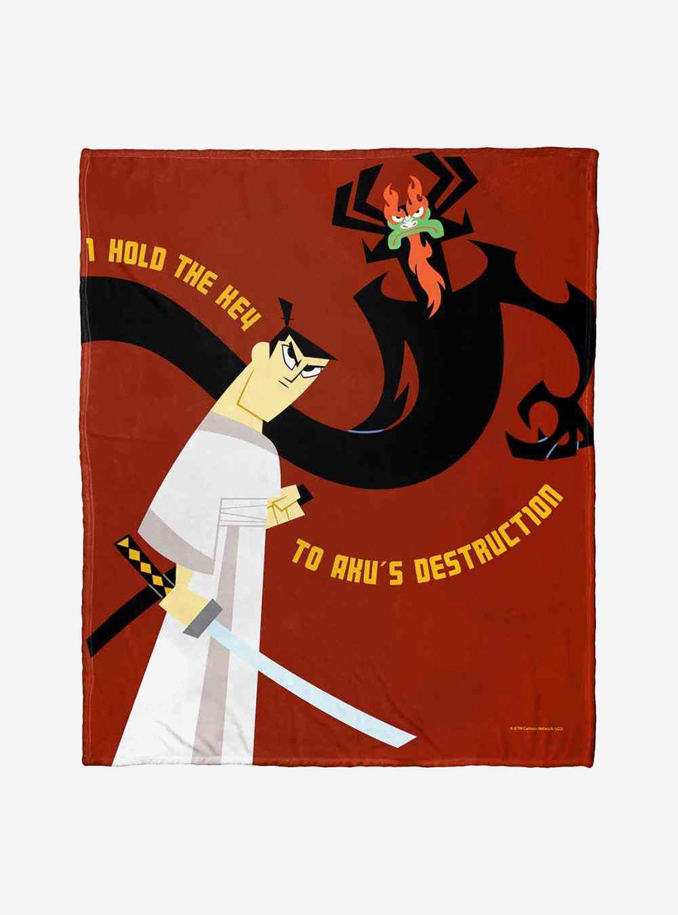 Samurai Jack Jack Versus Aku Silk Touch Throw Blanket, , hi-res