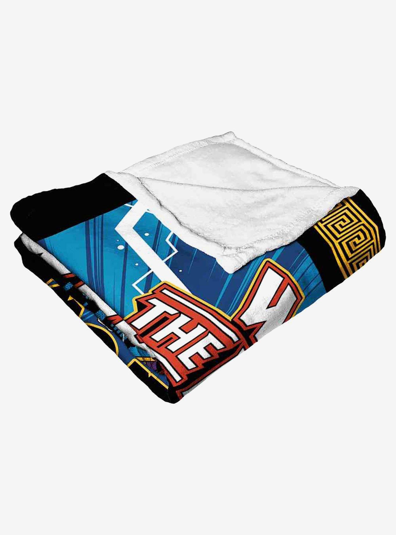 DC Comics Shazam We Are The Power Silk Touch Throw Blanket, , alternate