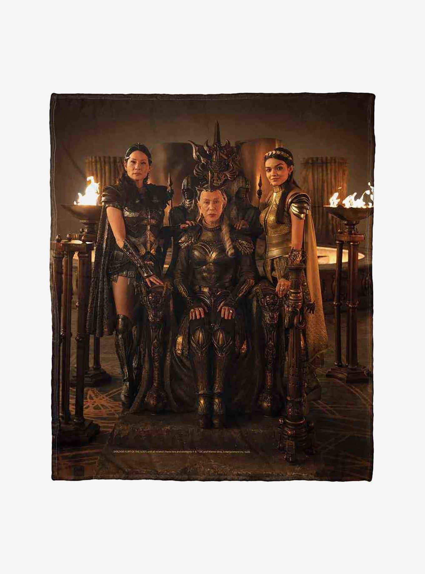 DC Comics Shazam The Gods Silk Touch Throw Blanket, , hi-res