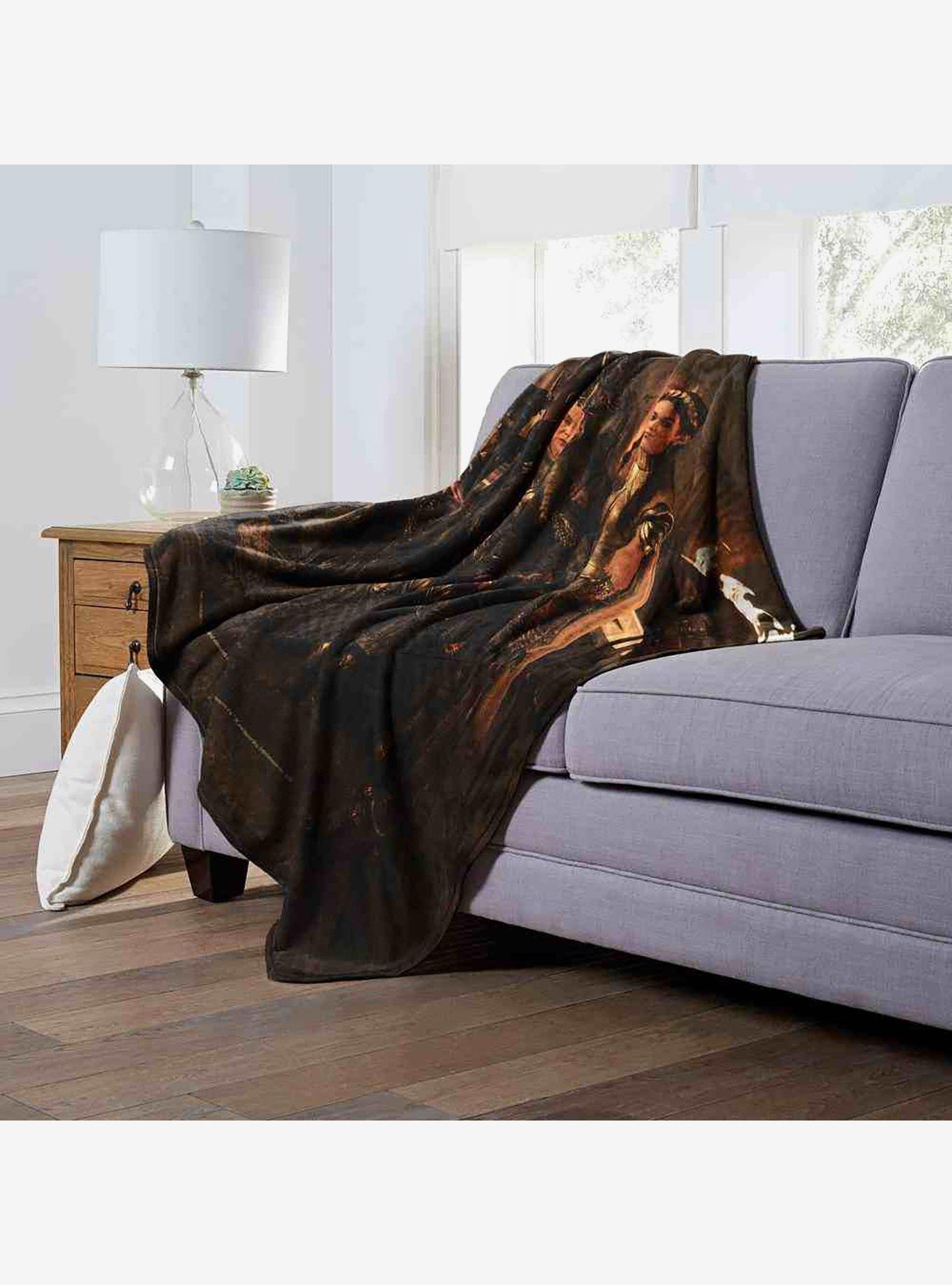 DC Comics Shazam The Gods Silk Touch Throw Blanket, , alternate