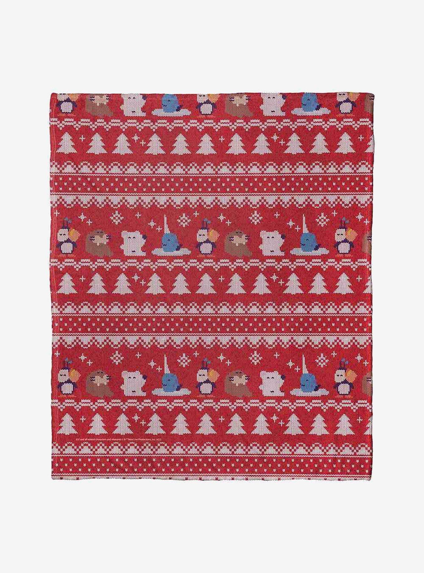 Elf Cozy Arctic Friends Silk Touch Throw Blanket, , hi-res