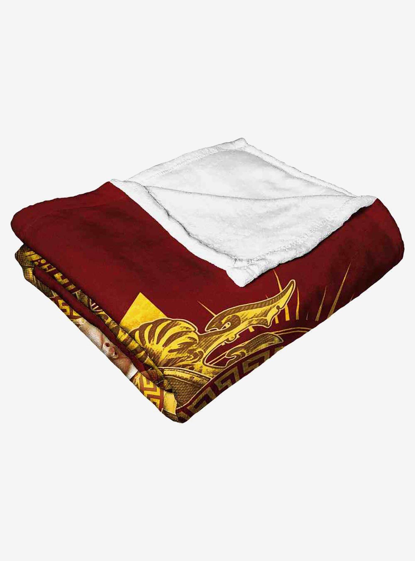 DC Comics Shazam Billy Batson Silk Touch Throw Blanket, , alternate
