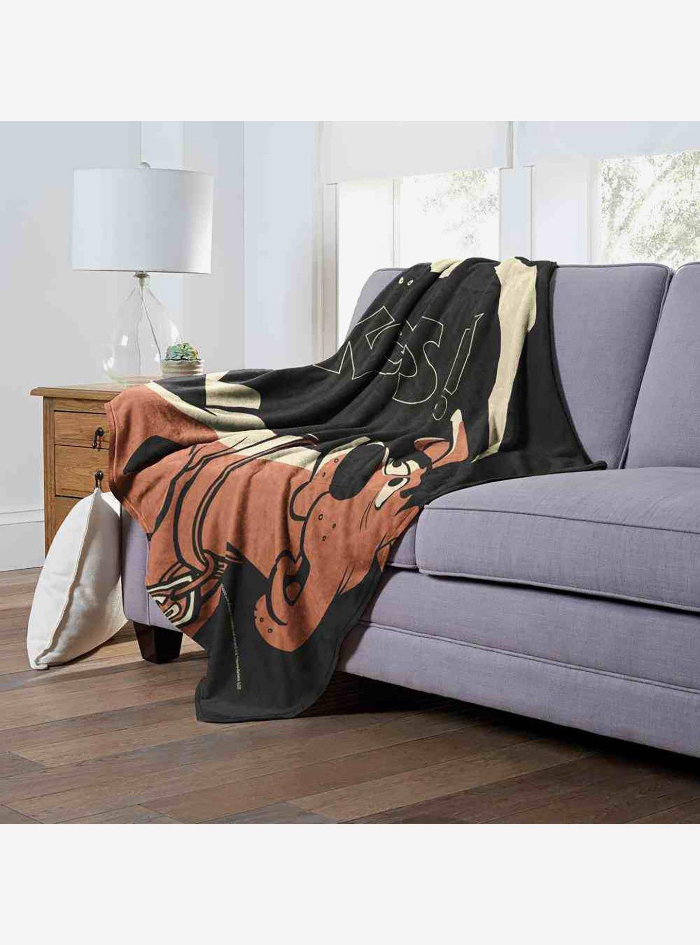 Scooby-Doo! Yikes Silk Touch Throw Blanket, , alternate