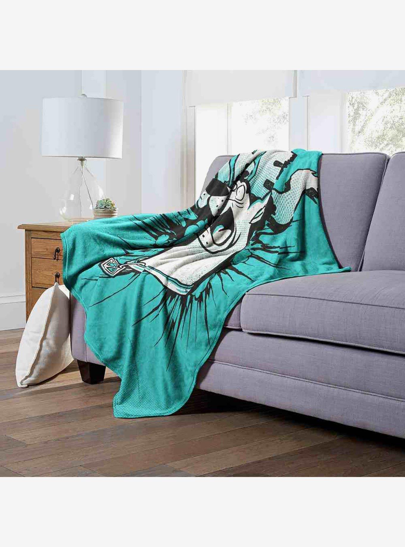 Scooby-Doo! Yikes Comic Silk Touch Throw Blanket, , alternate