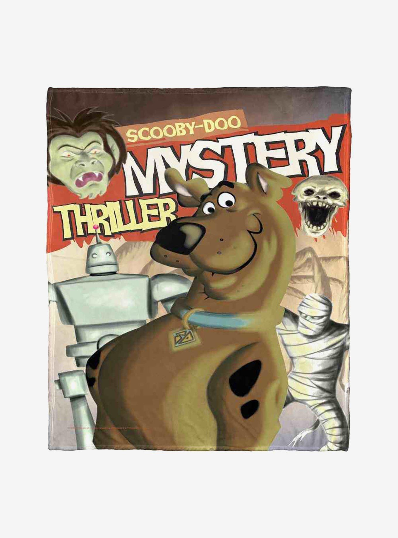 Scooby-Doo! Mystery Thriller Comic Silk Touch Throw Blanket, , hi-res