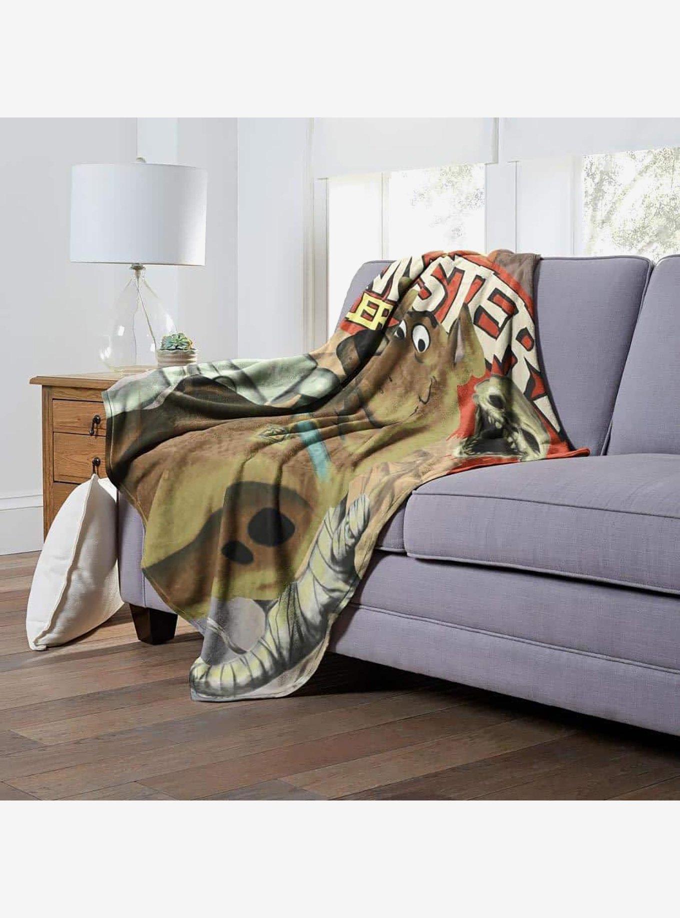 Scooby-Doo! Mystery Thriller Comic Silk Touch Throw Blanket, , alternate