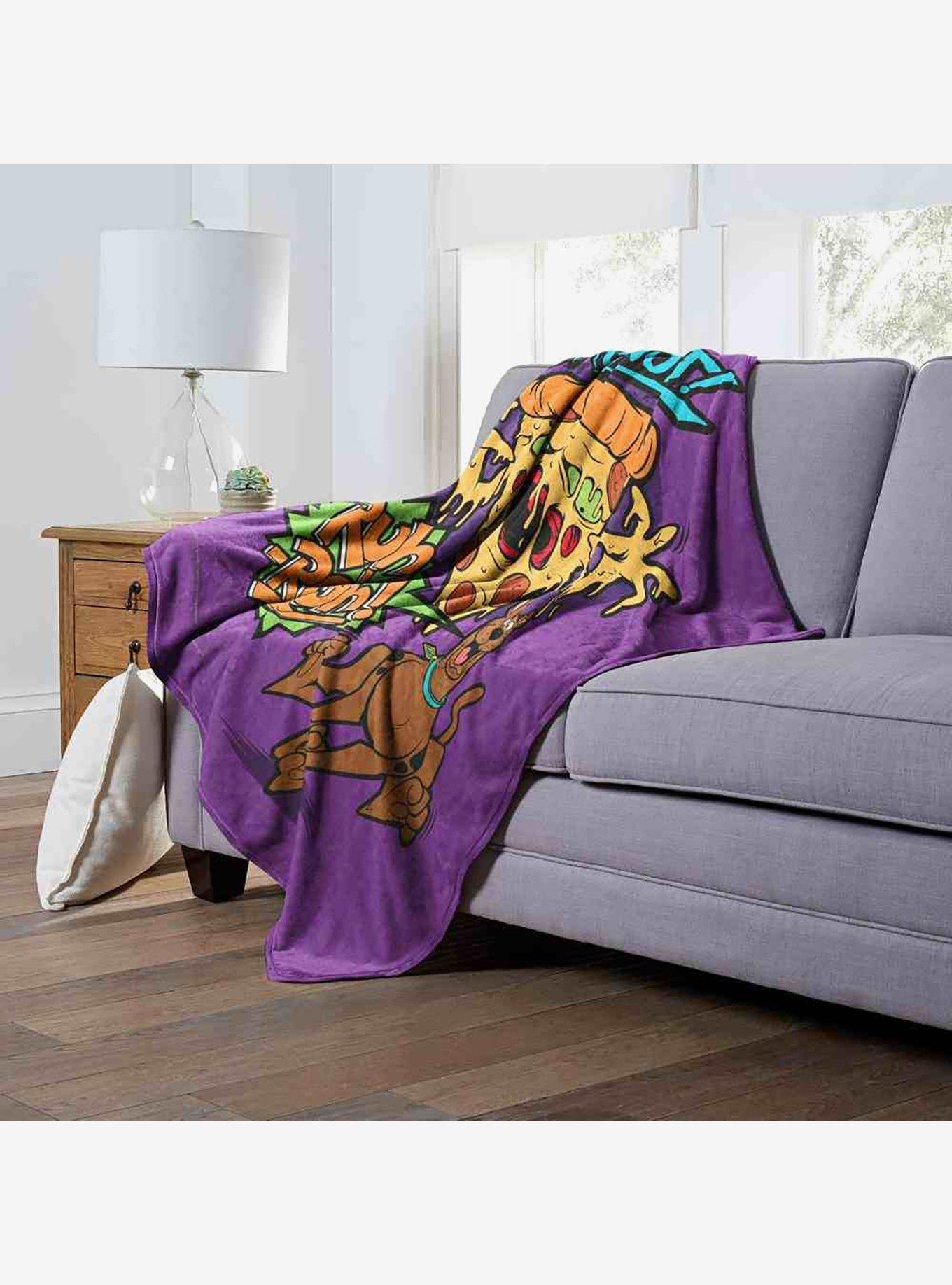 Scooby-Doo! Pizza Ghost Silk Touch Throw Blanket, , alternate