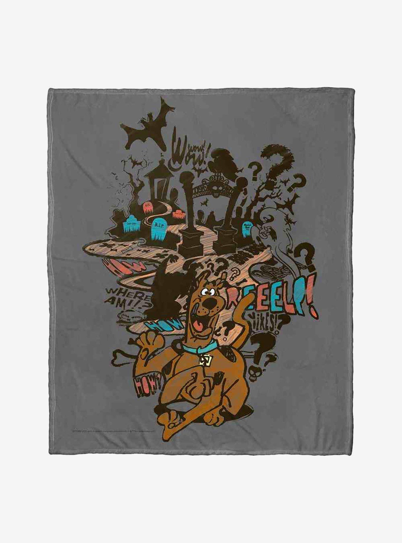 Scooby-Doo! Run Away Silk Touch Throw Blanket, , hi-res