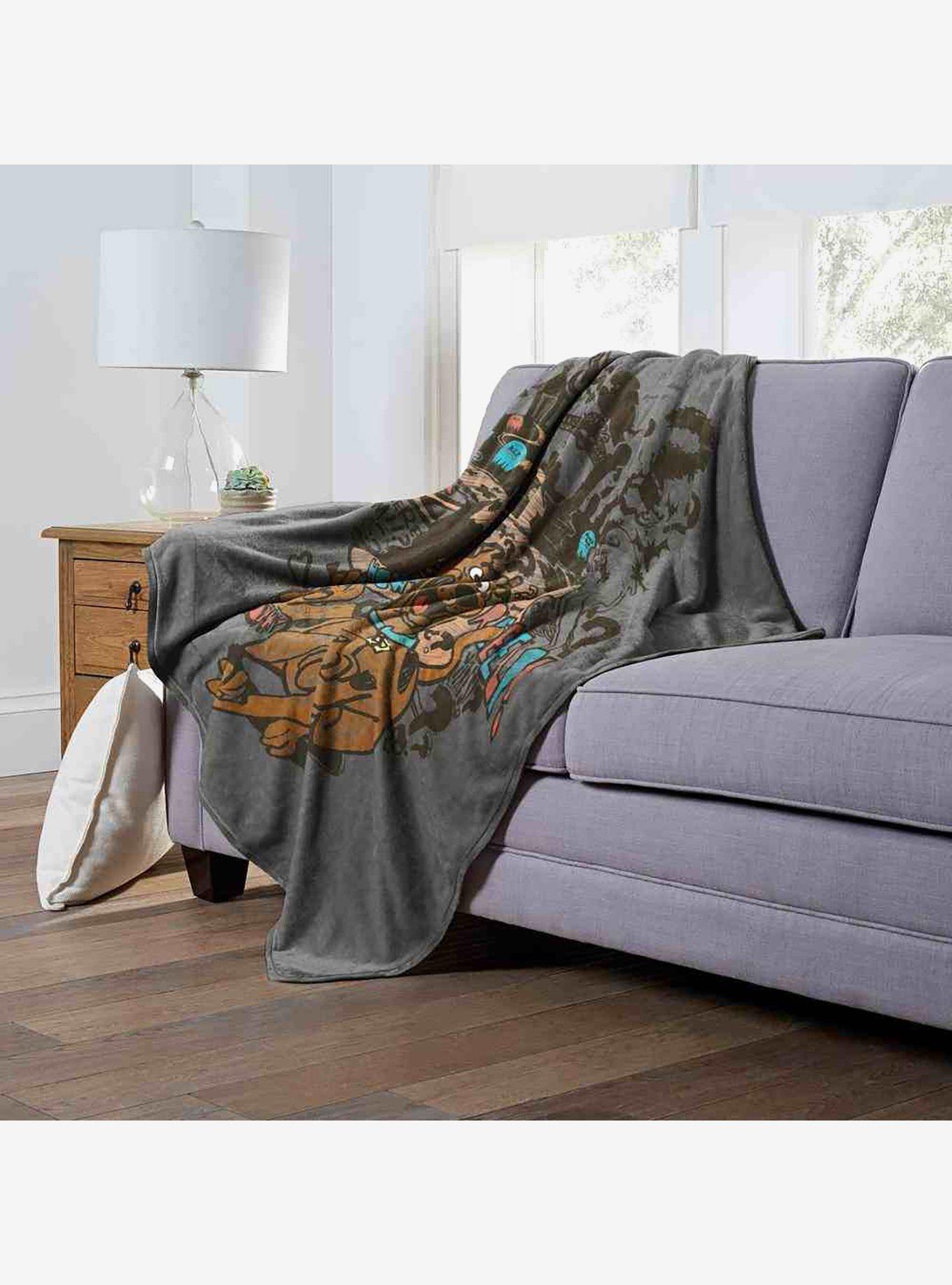 Scooby-Doo! Run Away Silk Touch Throw Blanket, , alternate