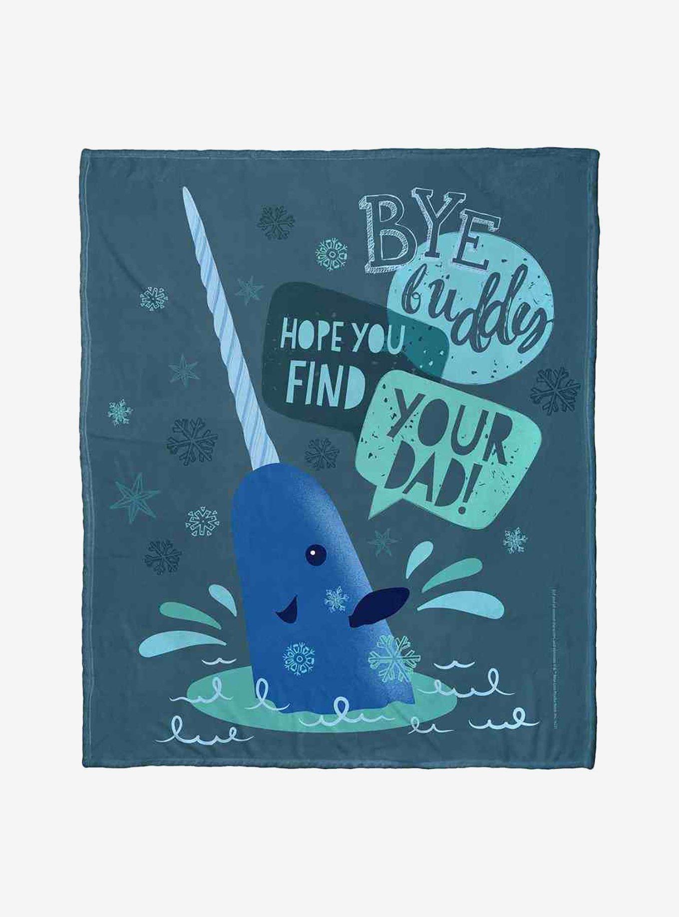 Elf Hope You Find Your Dad Silk Touch Throw Blanket, , hi-res