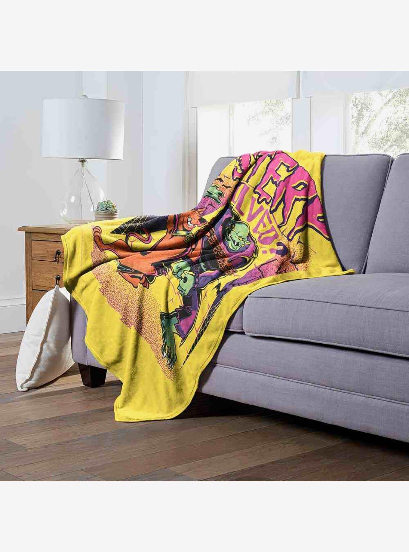 Scooby-Doo! Mystery Solved Silk Touch Throw Blanket, , alternate