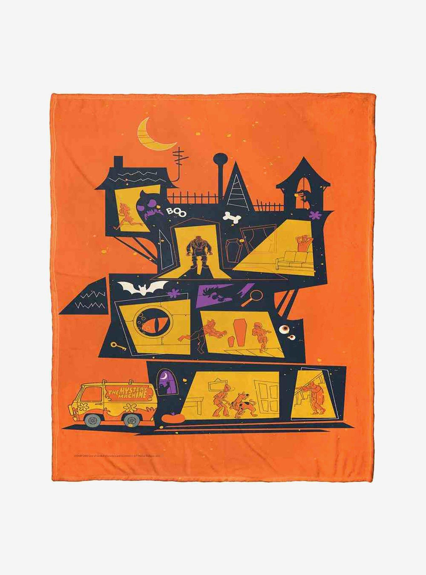 Scooby-Doo! Haunted House Silk Touch Throw Blanket, , hi-res