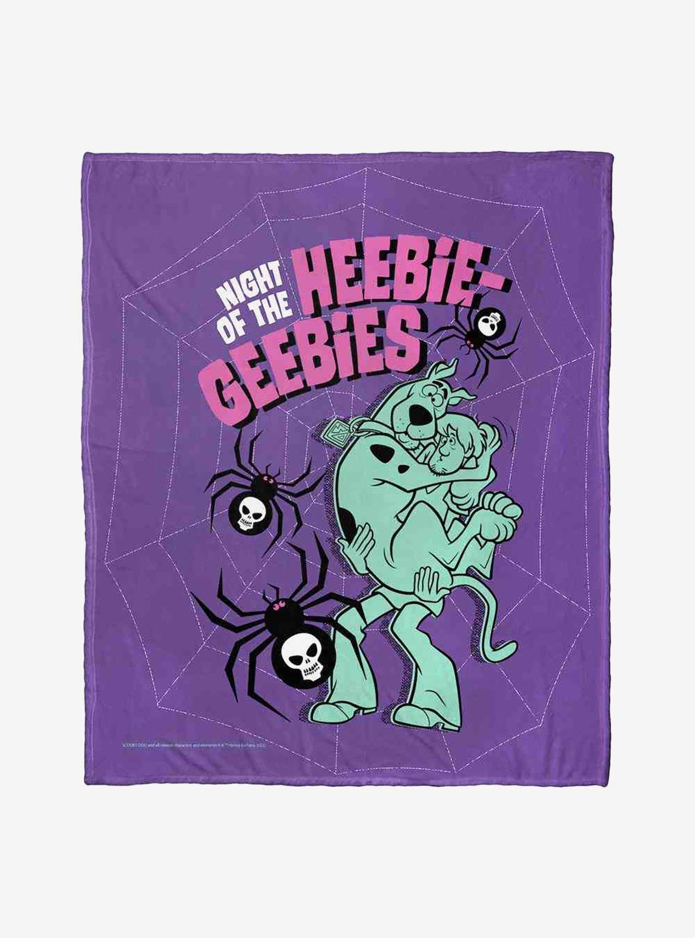 Scooby-Doo! Heebie Geebies Night Silk Touch Throw Blanket, , hi-res