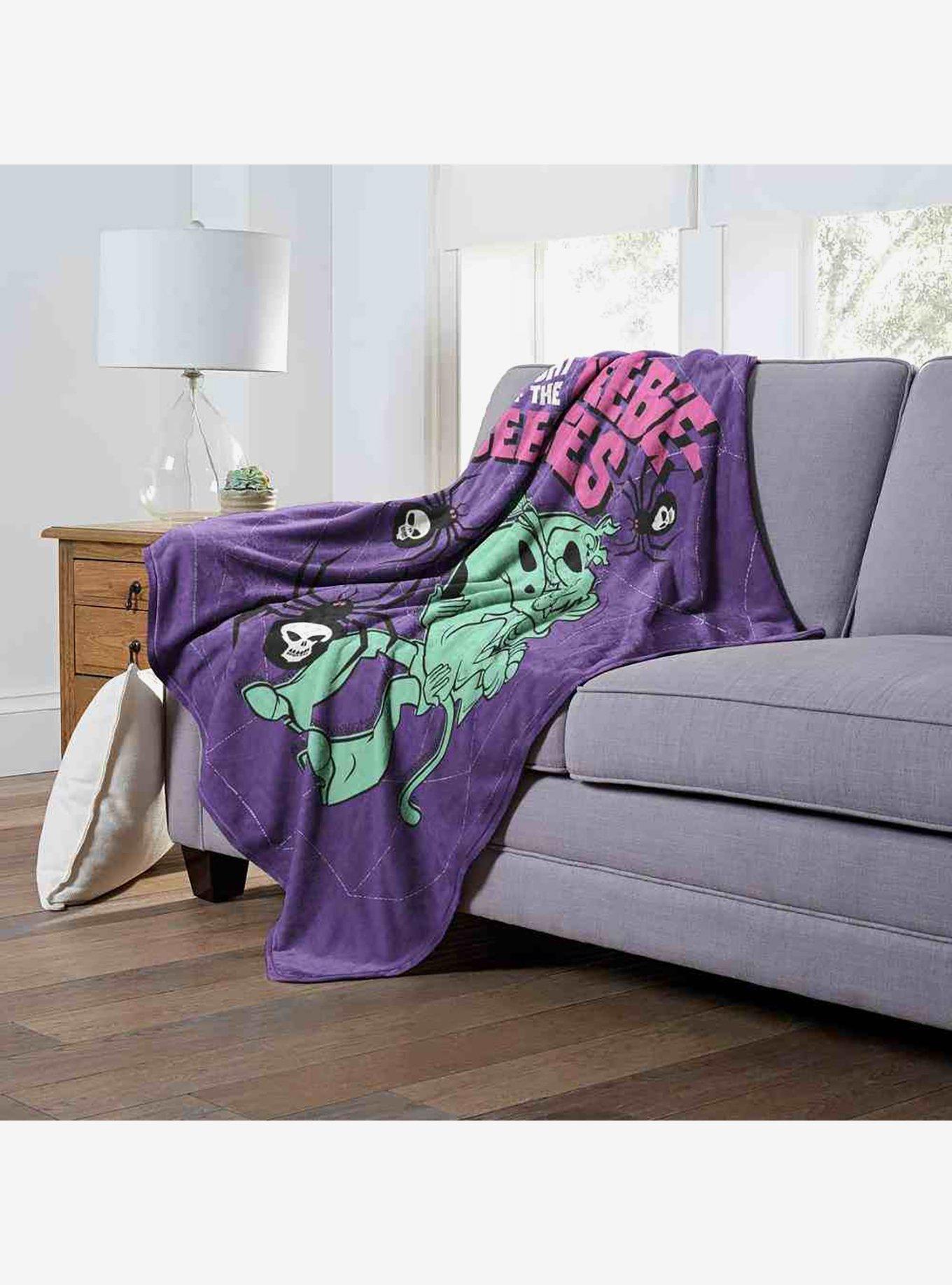 Scooby-Doo! Heebie Geebies Night Silk Touch Throw Blanket, , alternate