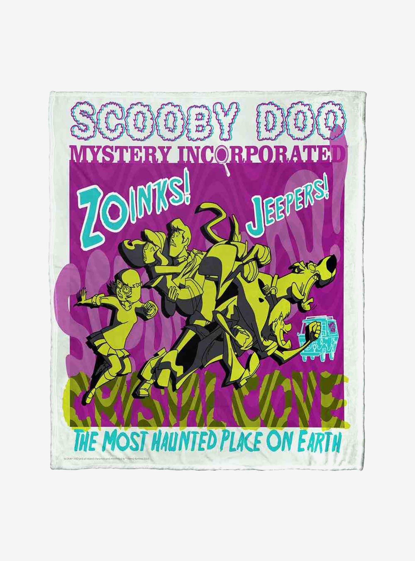Scooby-Doo! Haunted Crystal Cove Silk Touch Throw Blanket, , hi-res