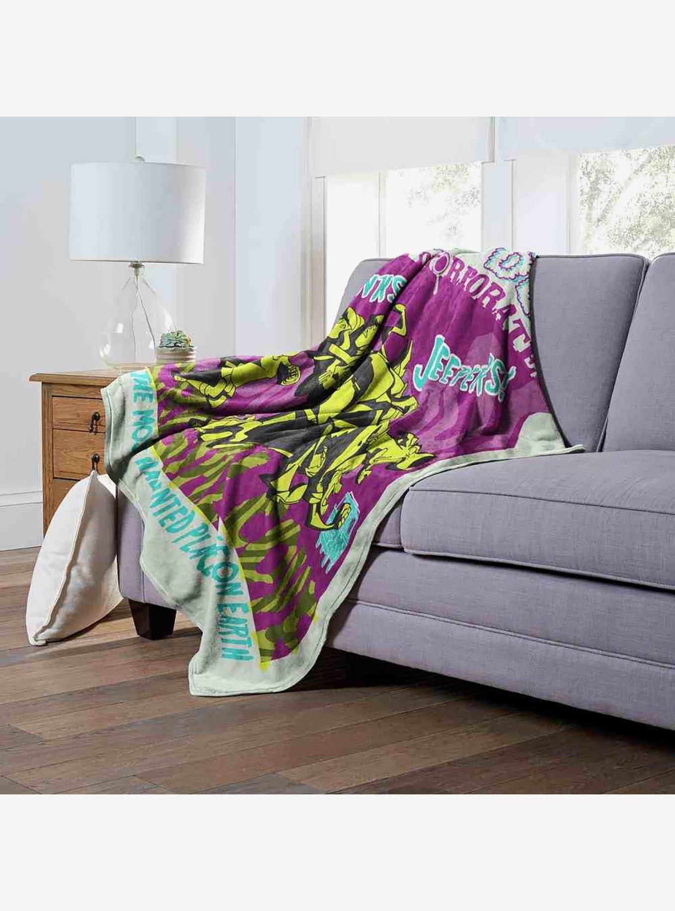 Scooby-Doo! Haunted Crystal Cove Silk Touch Throw Blanket, , alternate