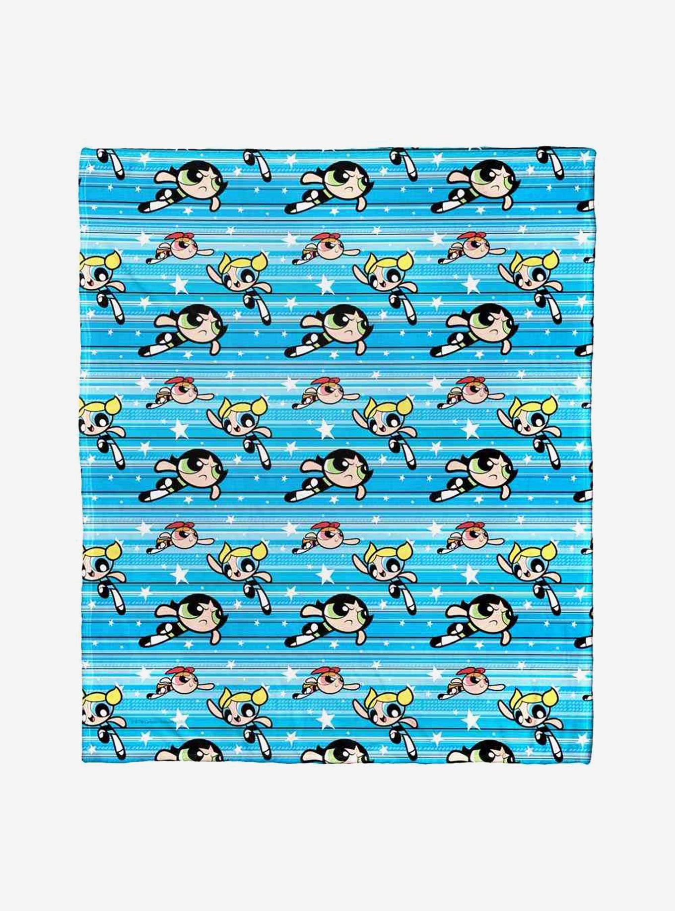 Powerpuff Girls Flying Fast Silk Touch Throw Blanket, , hi-res