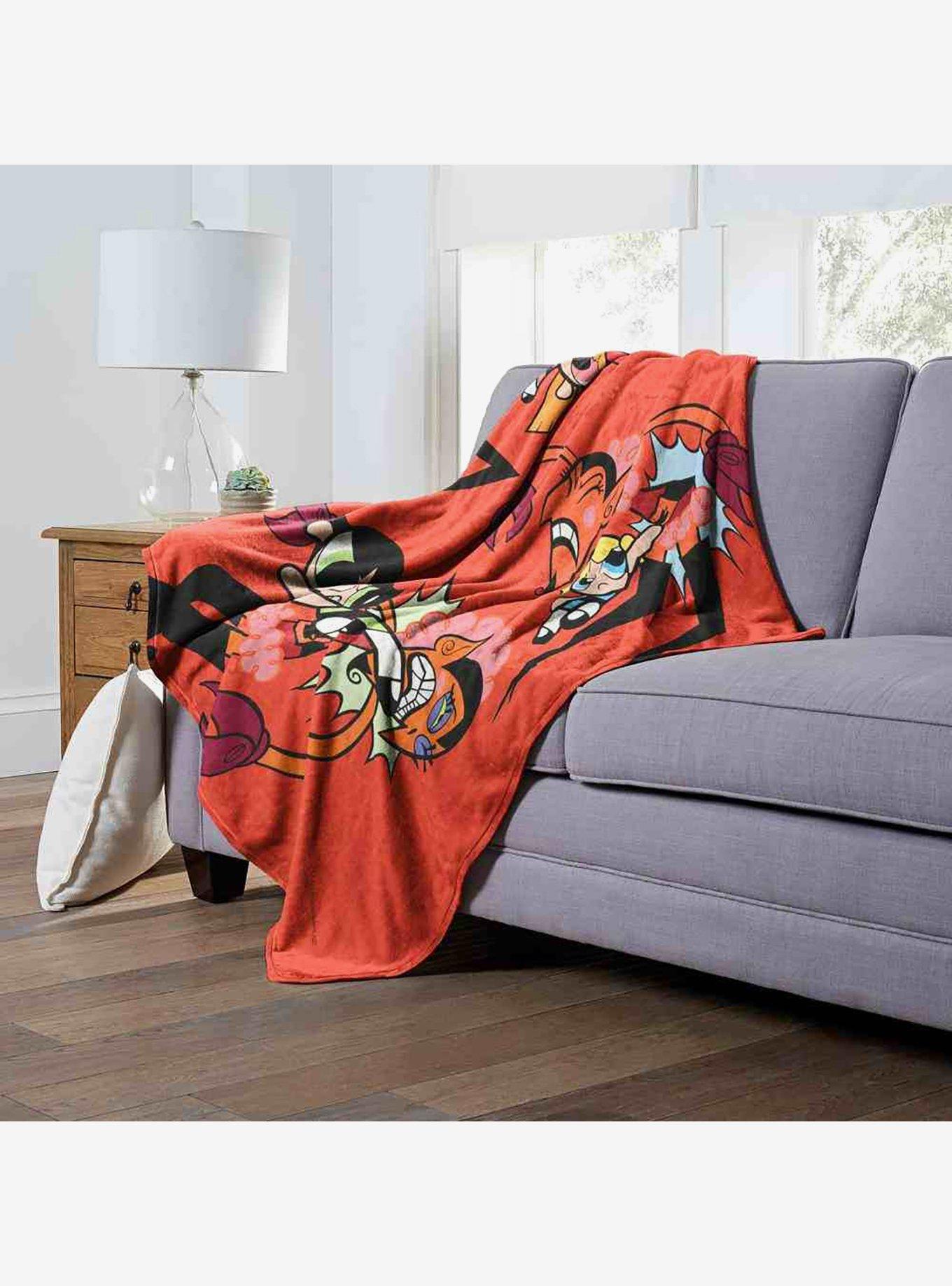 Powerpuff Girls Get Him Silk Touch Throw Blanket, , alternate
