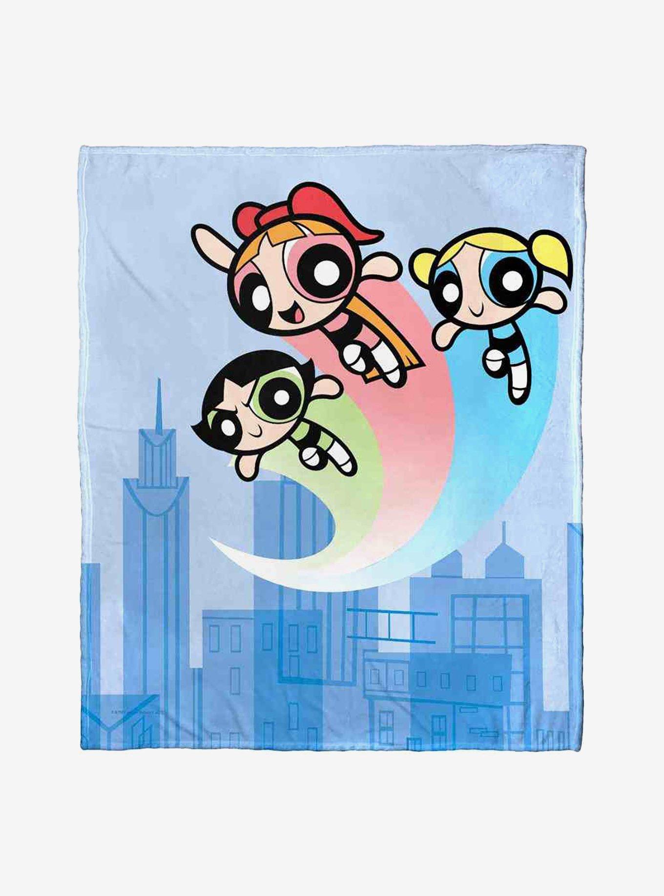 Powerpuff Girls Protectors Of Townsville Silk Touch Throw Blanket, , hi-res