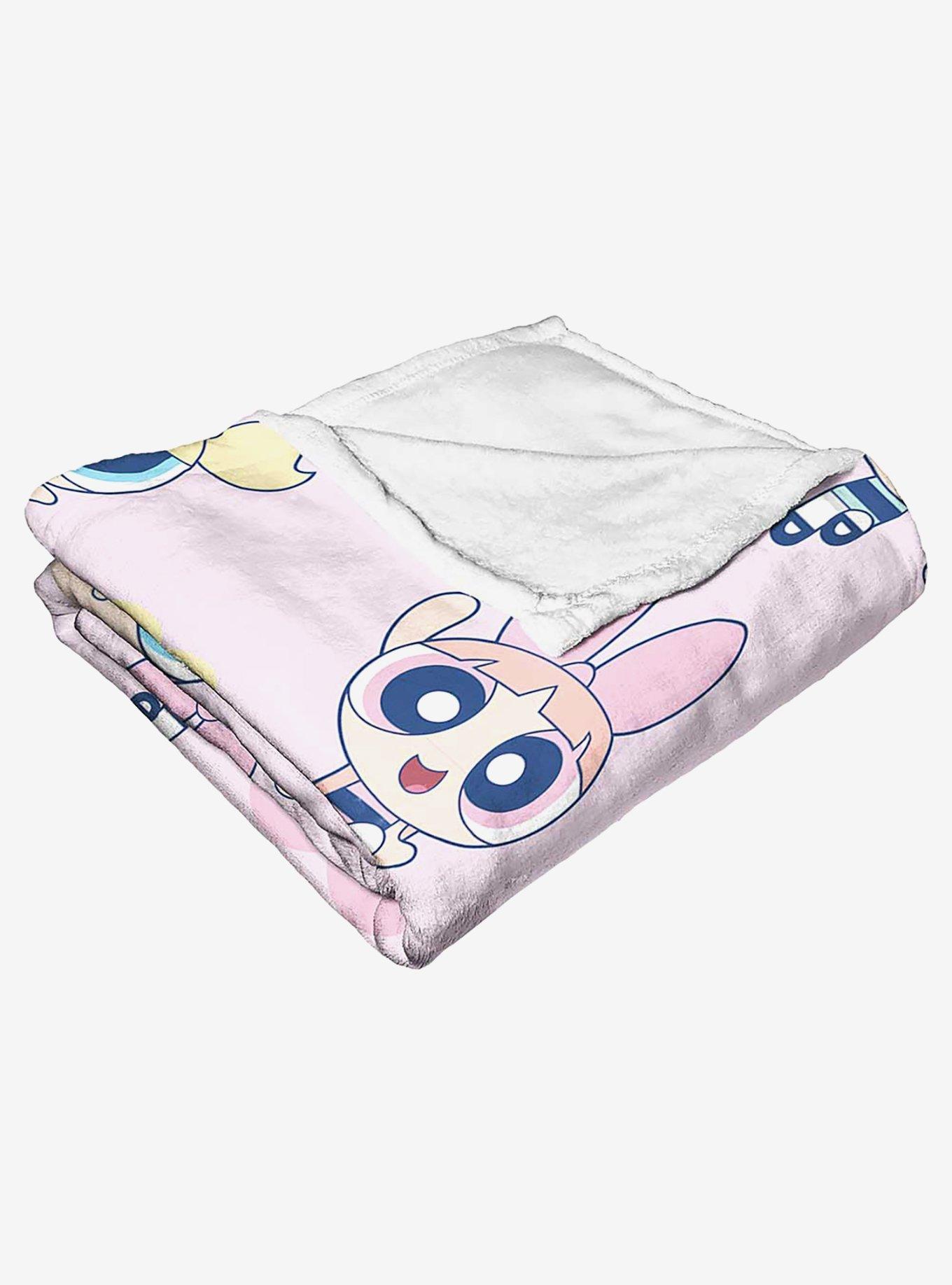 Powerpuff Girls Raindow Power Silk Touch Throw Blanket, , alternate