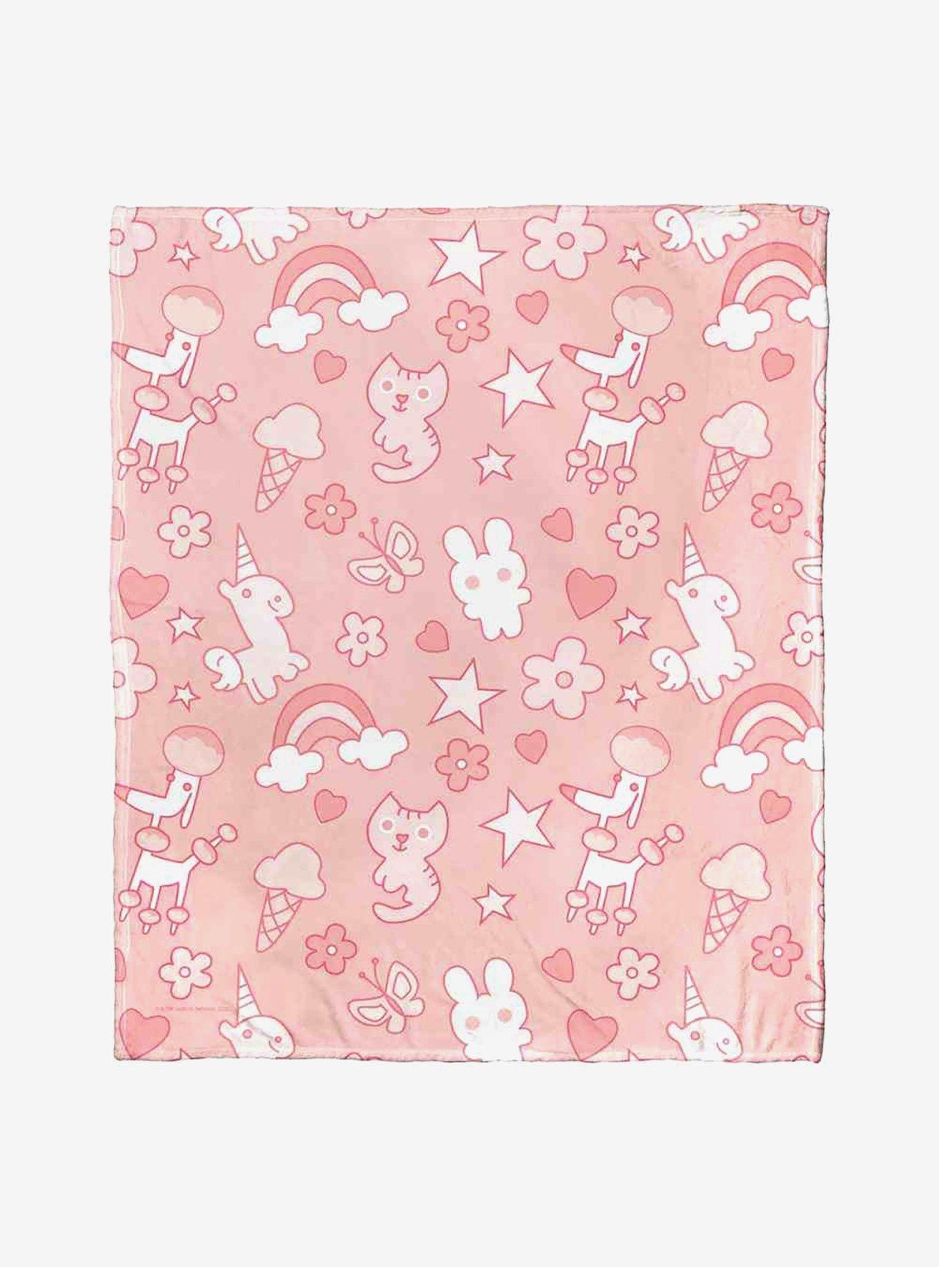 Powerpuff Girls Everything Nice Silk Touch Throw Blanket, , hi-res