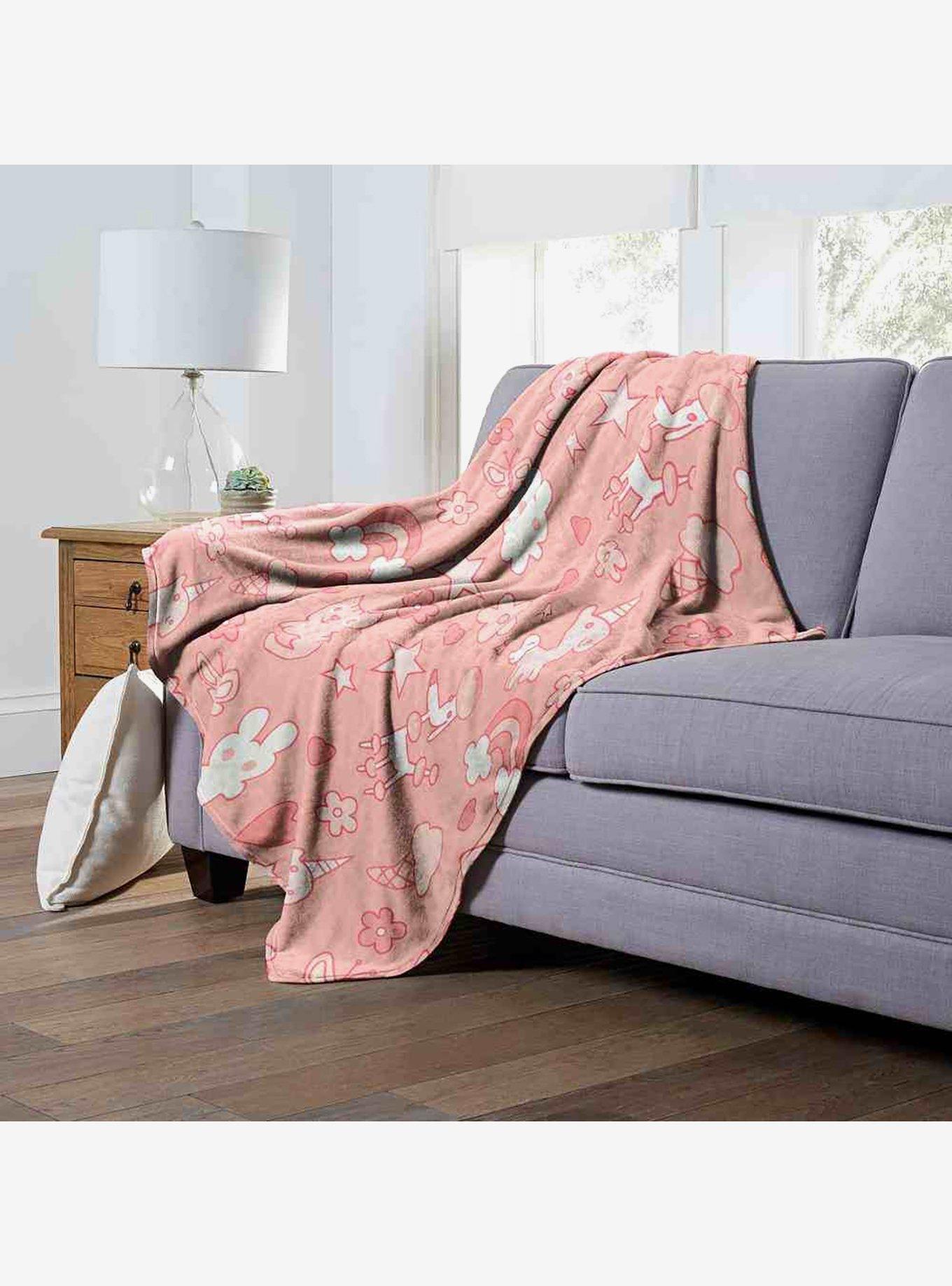 Powerpuff Girls Everything Nice Silk Touch Throw Blanket, , alternate