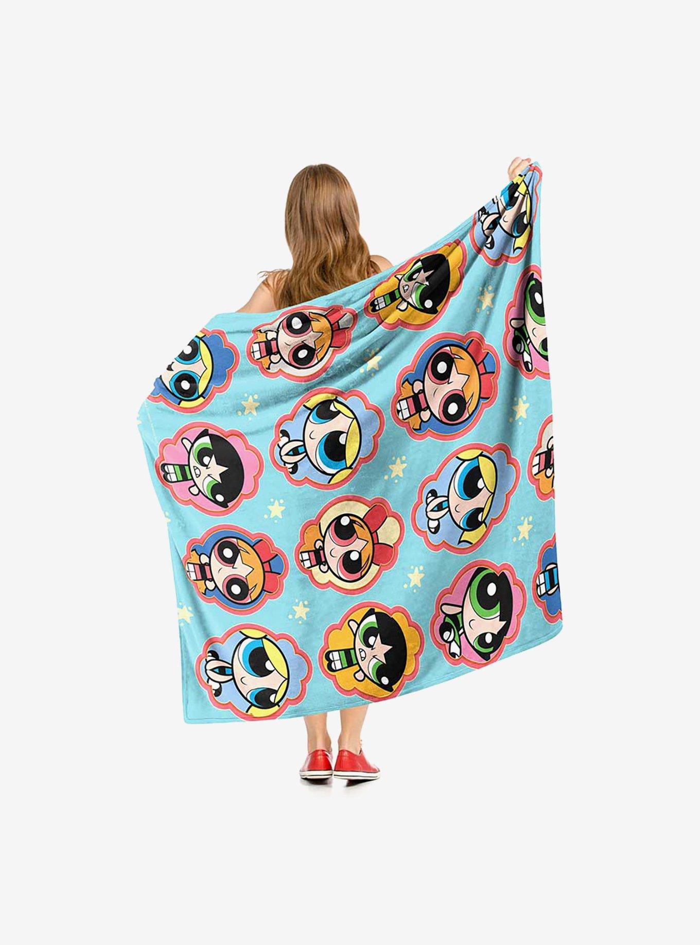 Powerpuff Girls Classic Expressions Silk Touch Throw Blanket, , hi-res