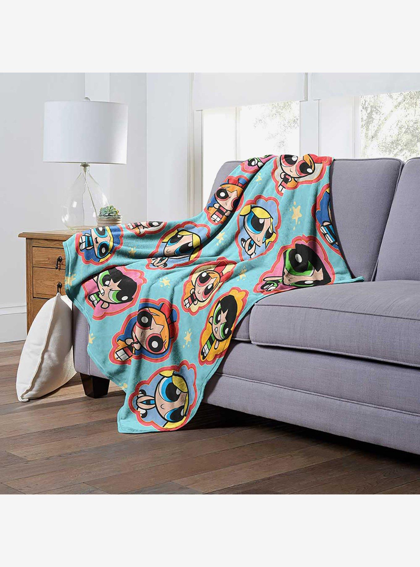Powerpuff Girls Classic Expressions Silk Touch Throw Blanket, , alternate