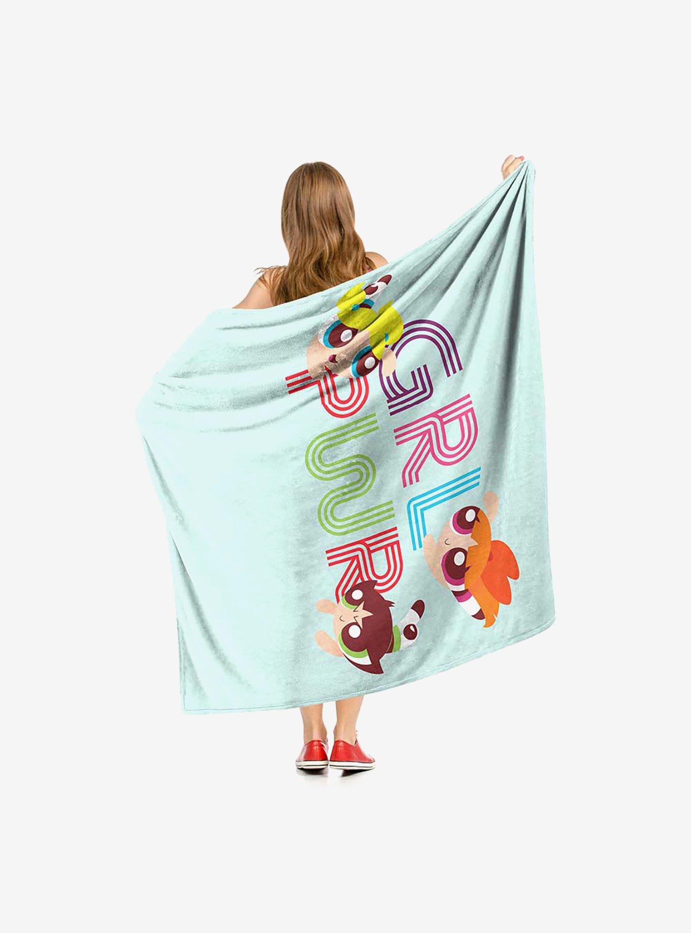 Powerpuff Girls Girl Power Silk Touch Throw Blanket, , hi-res