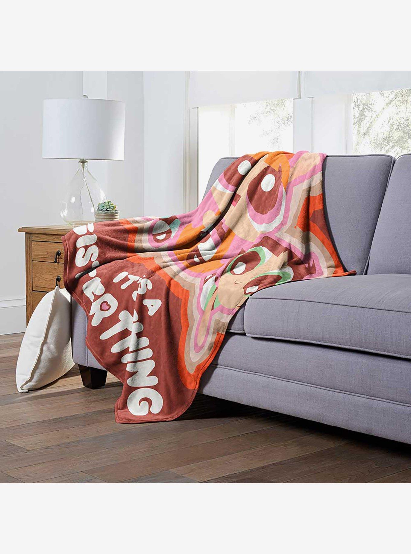 Powerpuff Girls It's A Sister Thing Silk Touch Throw Blanket, , alternate