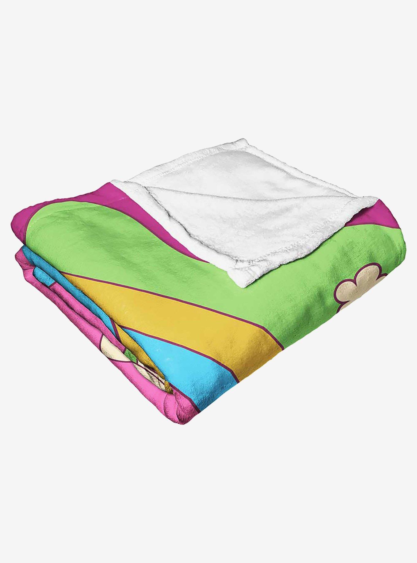 Powerpuff Girls 70S Style Puffs Silk Touch Throw Blanket, , alternate