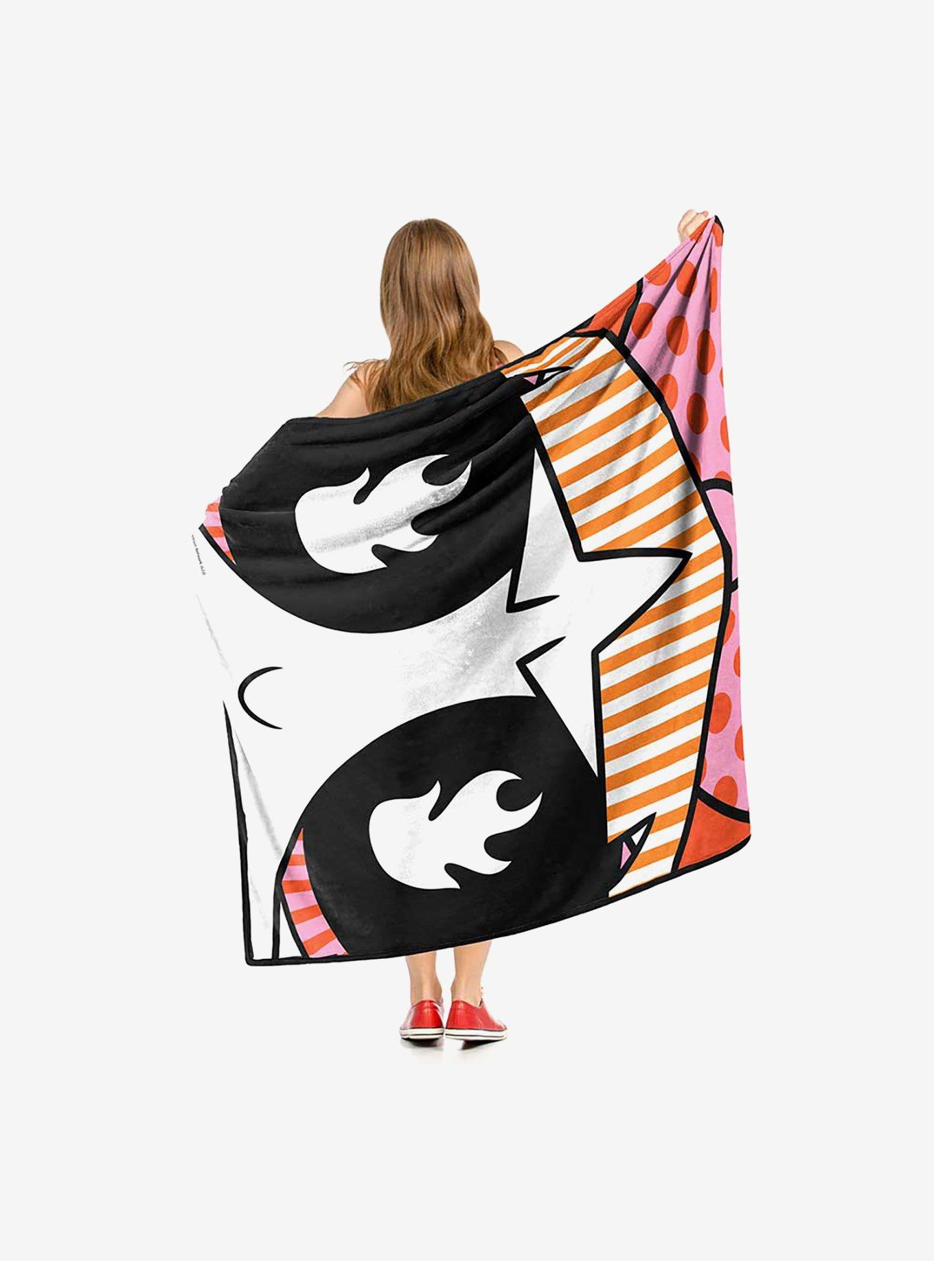 Powerpuff Girls Blossom Fiirey Eyes Silk Touch Throw Blanket, , hi-res