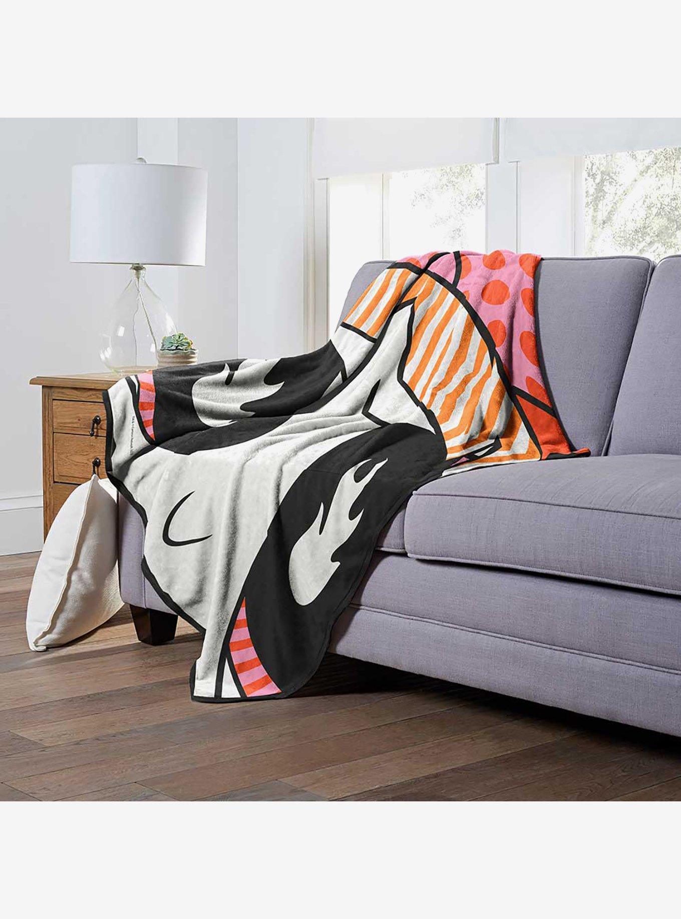 Powerpuff Girls Blossom Fiirey Eyes Silk Touch Throw Blanket, , alternate