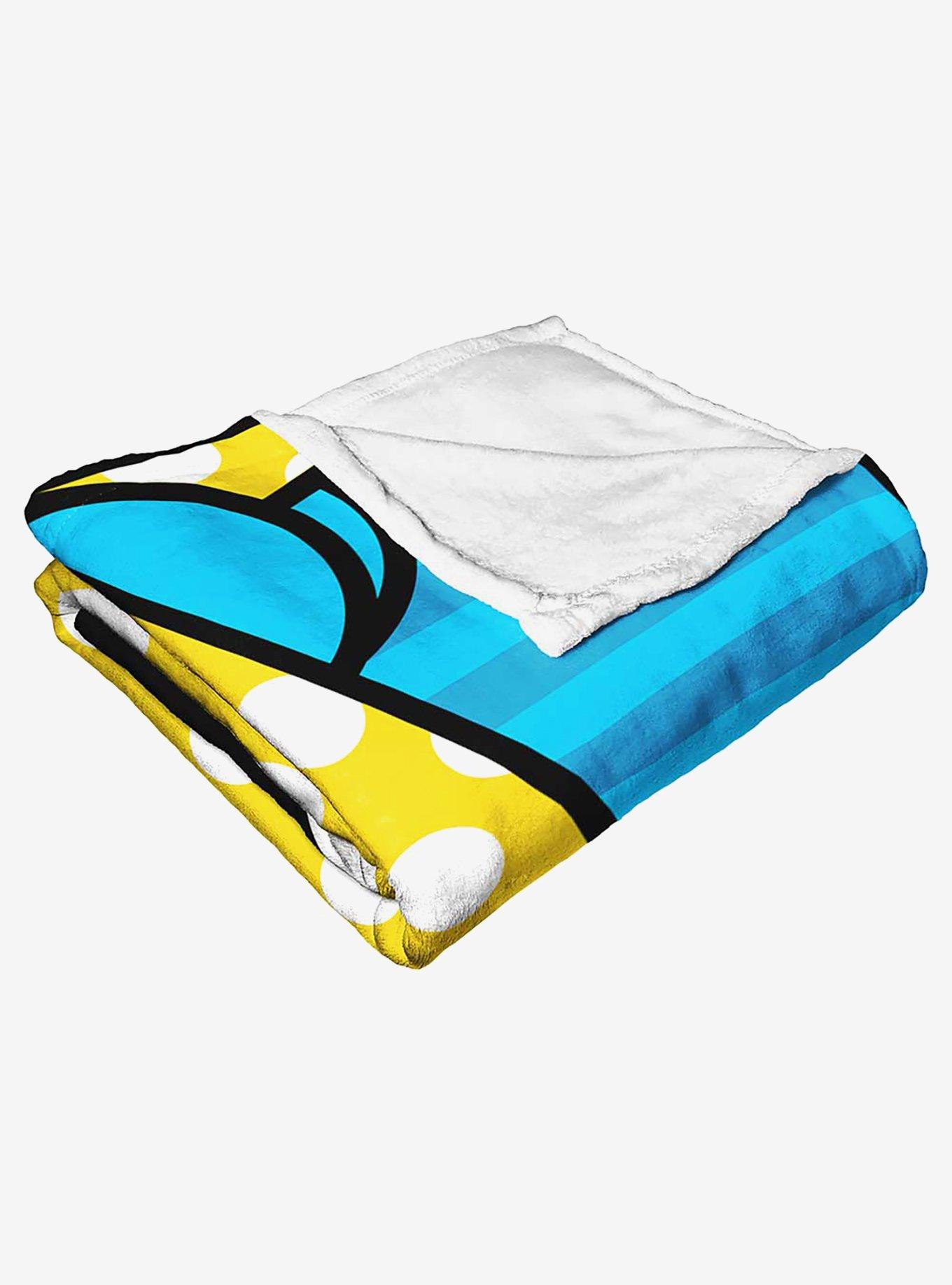 Powerpuff Girls Bubbles Heart Eyes Silk Touch Throw Blanket, , alternate