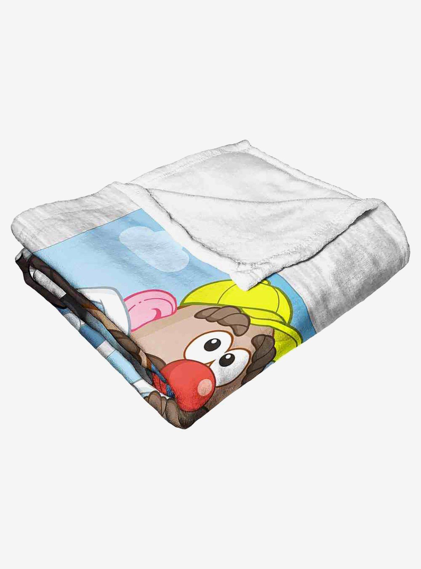 Mr. Potato Head Social Media Silk Touch Throw Blanket, , alternate