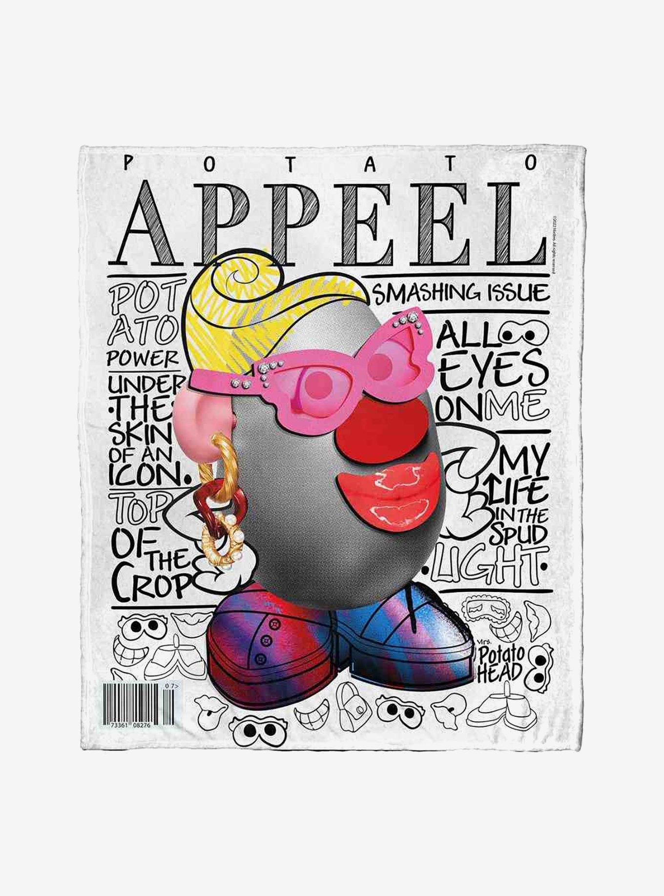 Mr. Potato Head Potato Appeal Magazine Silk Touch Throw Blanket, , hi-res