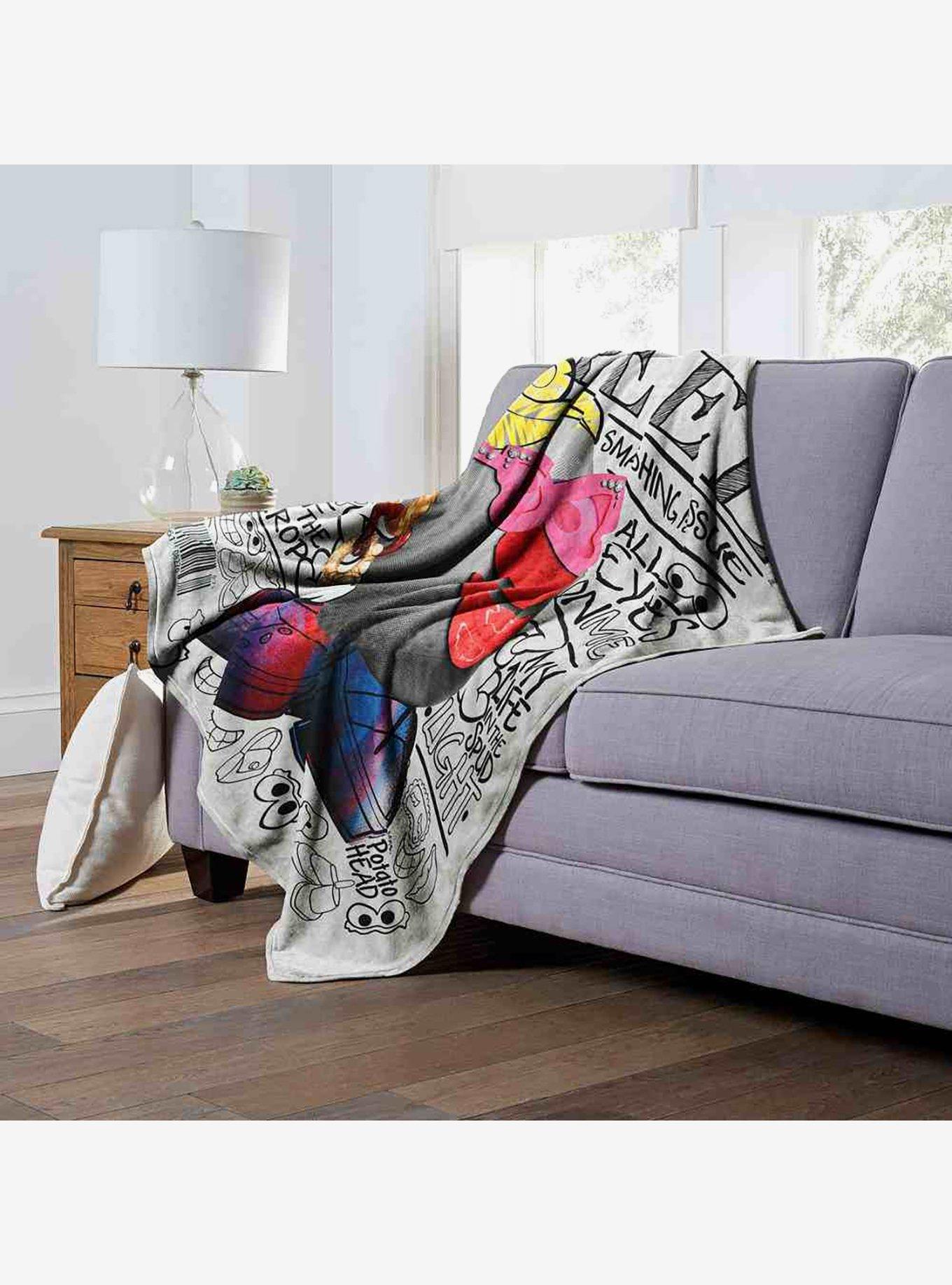 Mr. Potato Head Potato Appeal Magazine Silk Touch Throw Blanket, , alternate