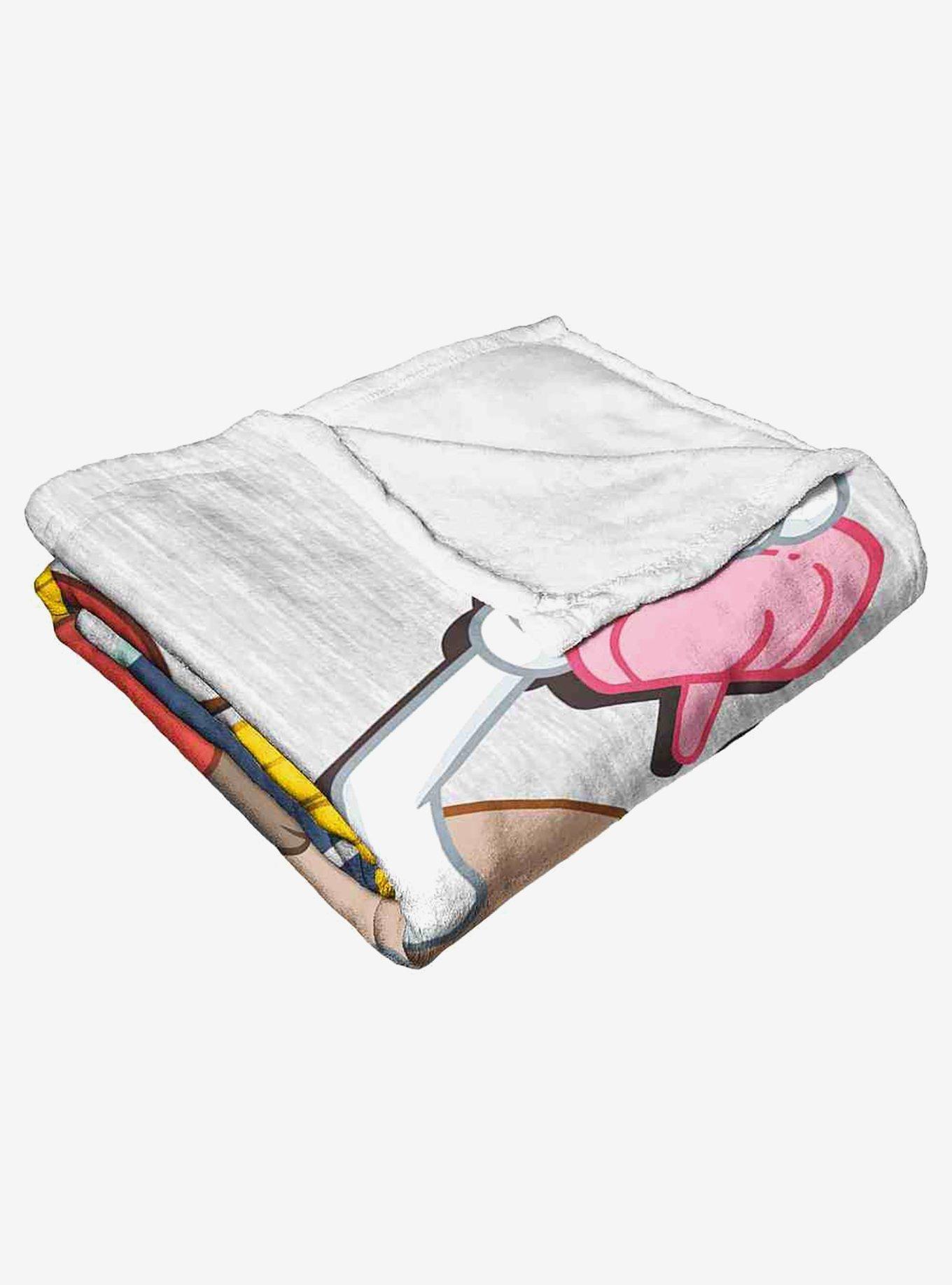 Mr. Potato Head Exercise Extra Fries Silk Touch Throw Blanket, , alternate