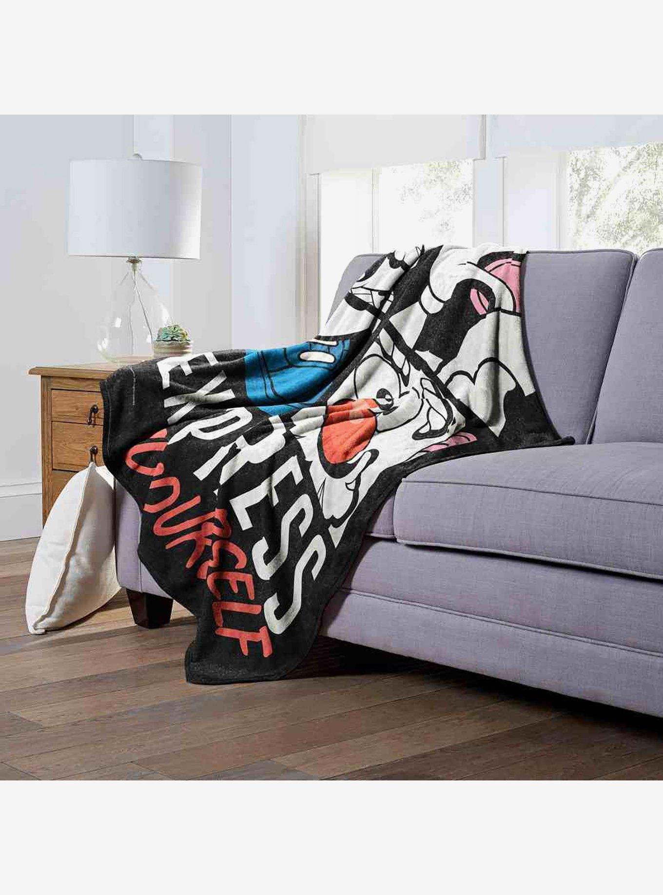 Mr. Potato Head Express Yourself Silk Touch Throw Blanket, , alternate