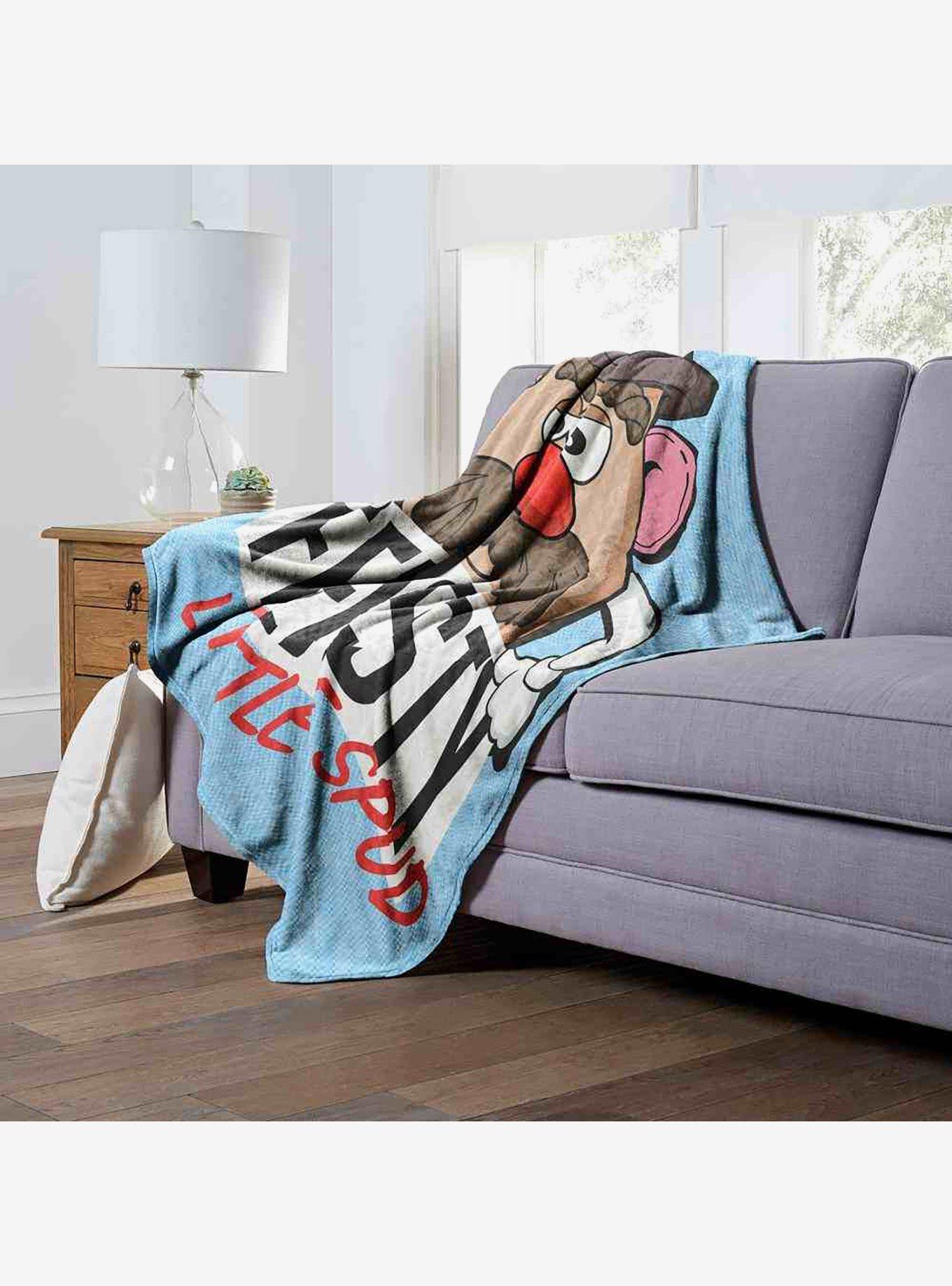 Mr. Potato Head Feisty Little Spud Silk Touch Throw Blanket, , alternate