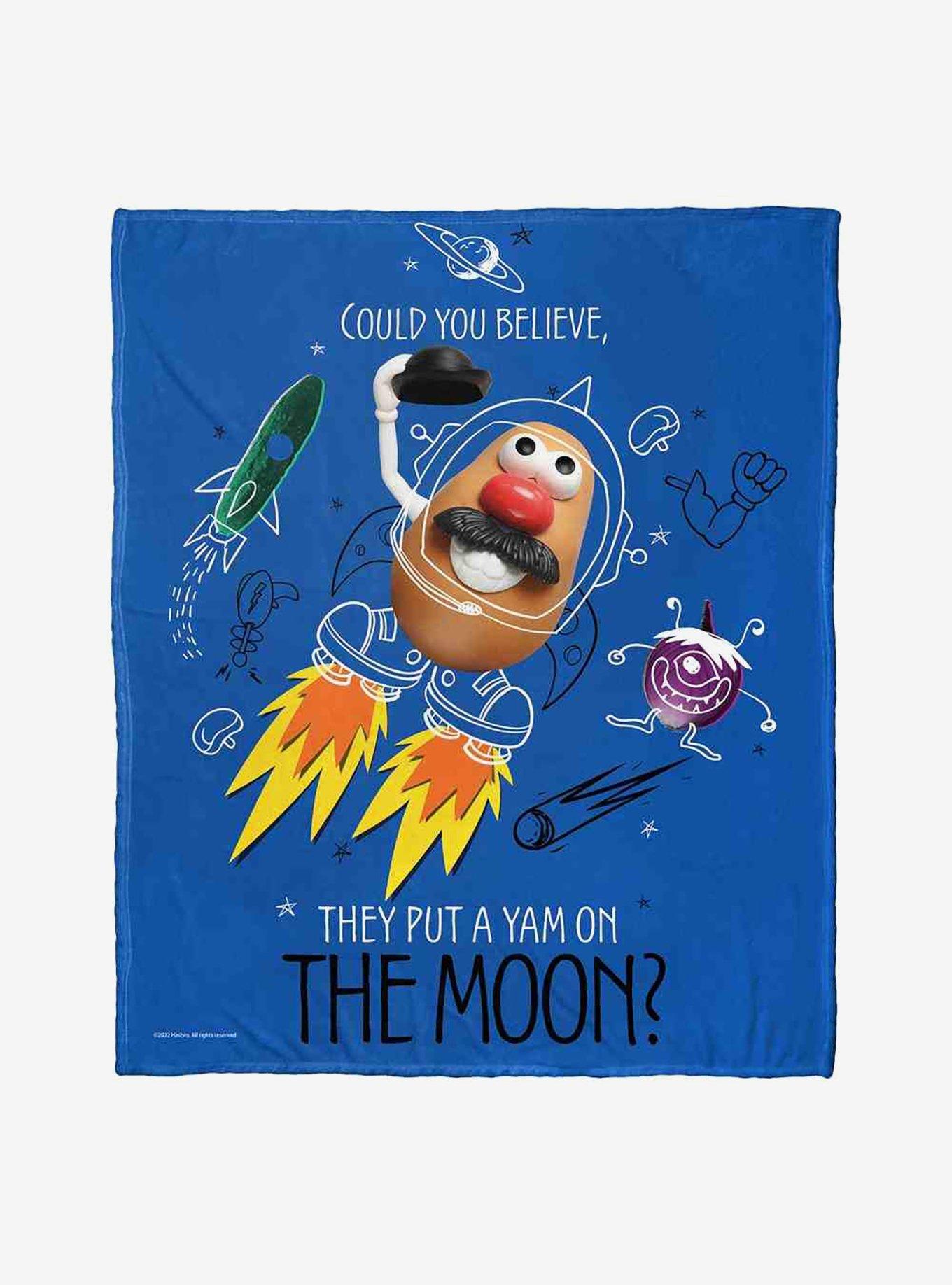 Mr. Potato Head A Yam On The Moon Silk Touch Throw Blanket, , hi-res