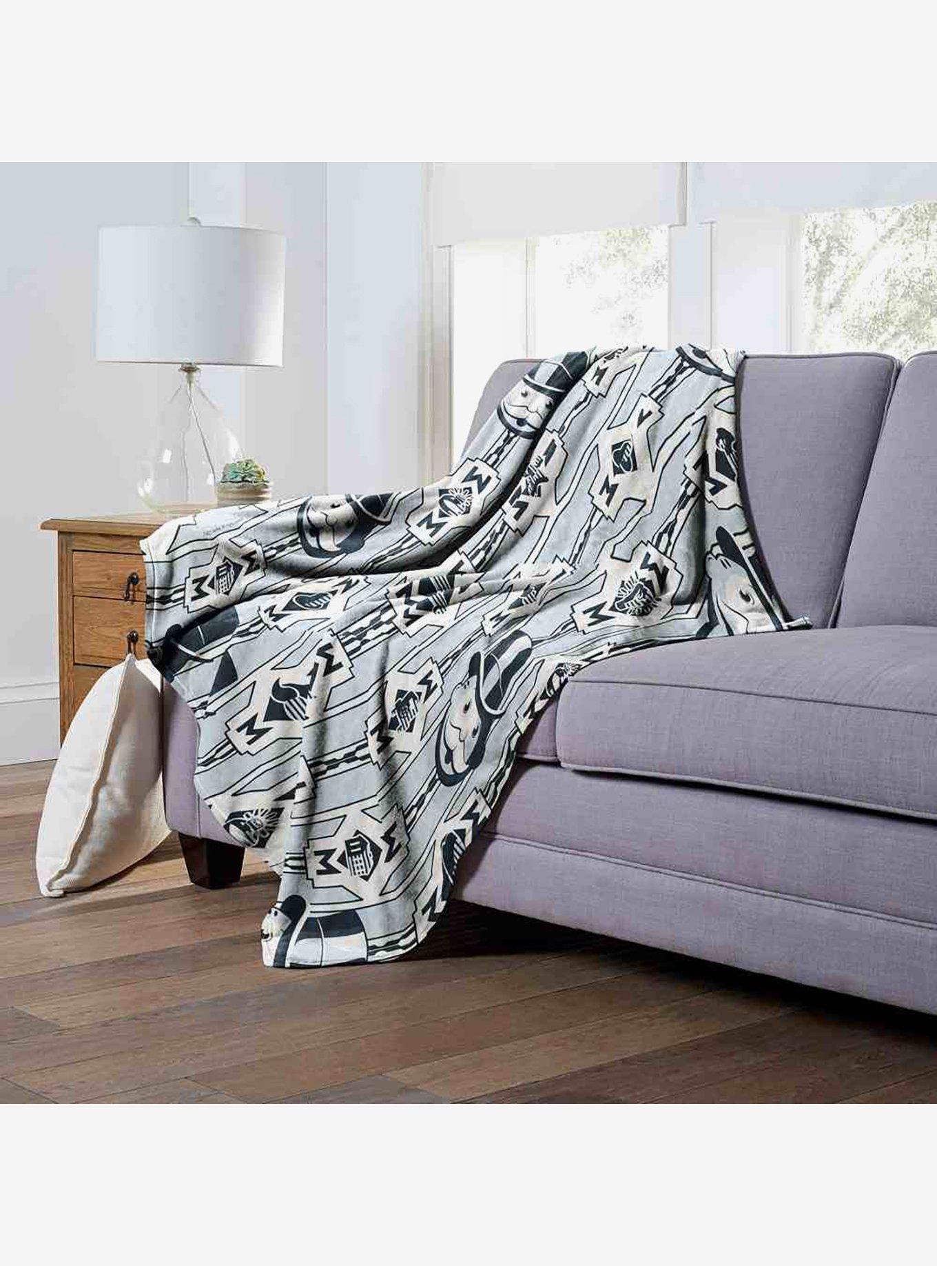 Monopoly Monopoly Man Silk Touch Throw Blanket, , alternate