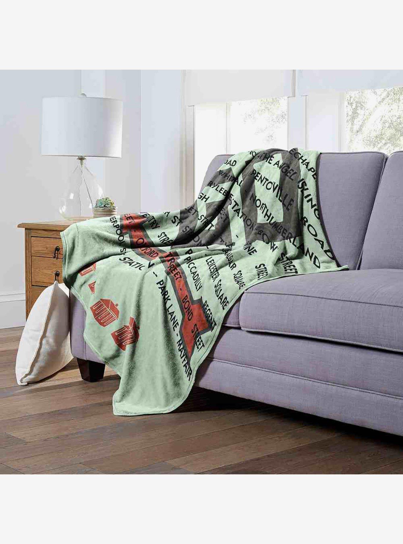 Monopoly Pass Go Silk Touch Throw Blanket, , alternate