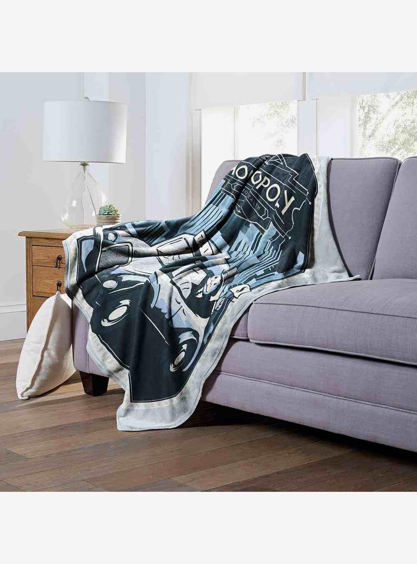 Monopoly Rise To Wealth Silk Touch Throw Blanket, , alternate