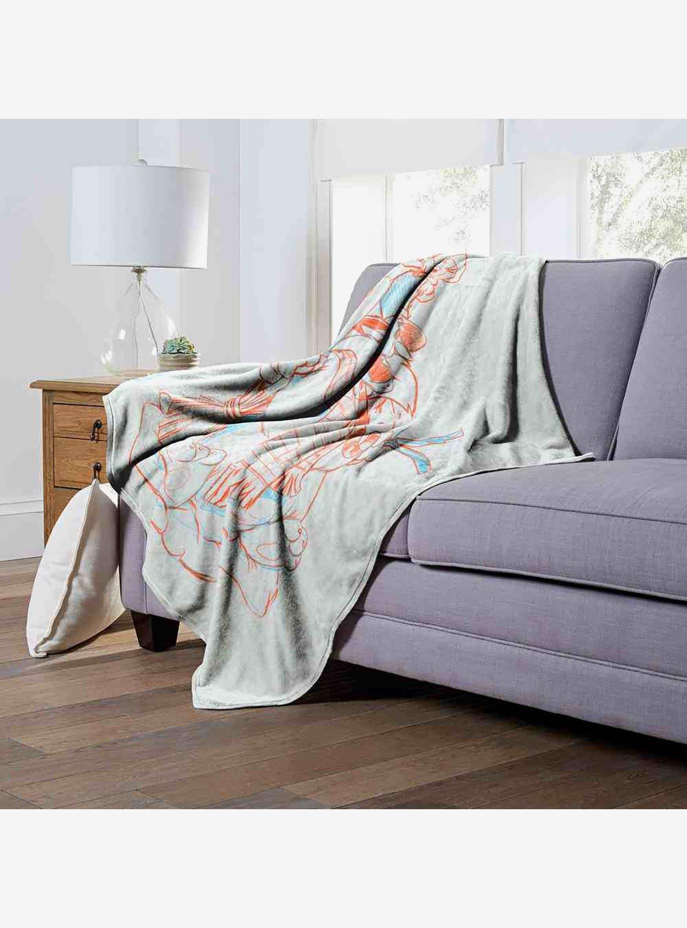 Looney Tunes Sylvester Snowman Silk Touch Throw Blanket, , alternate