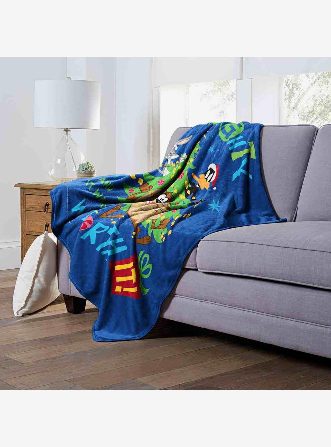 Looney Tunes Naught And Worth It Silk Touch Throw Blanket, , alternate